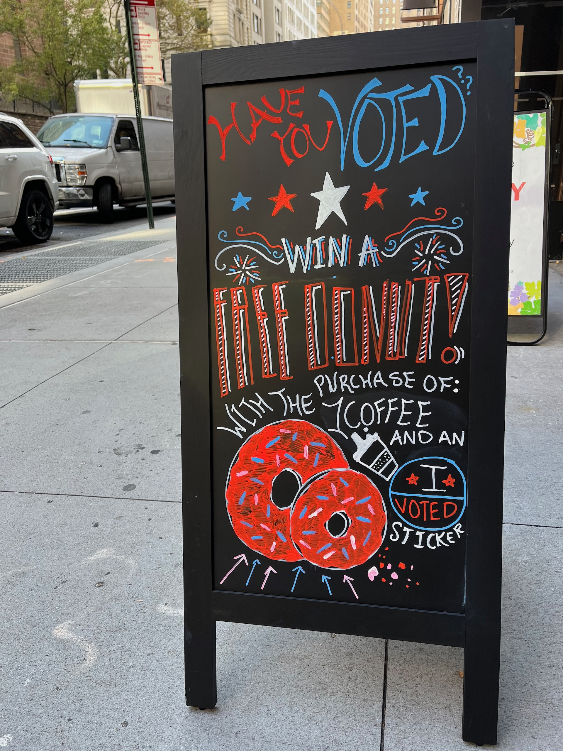 Donuts for votes