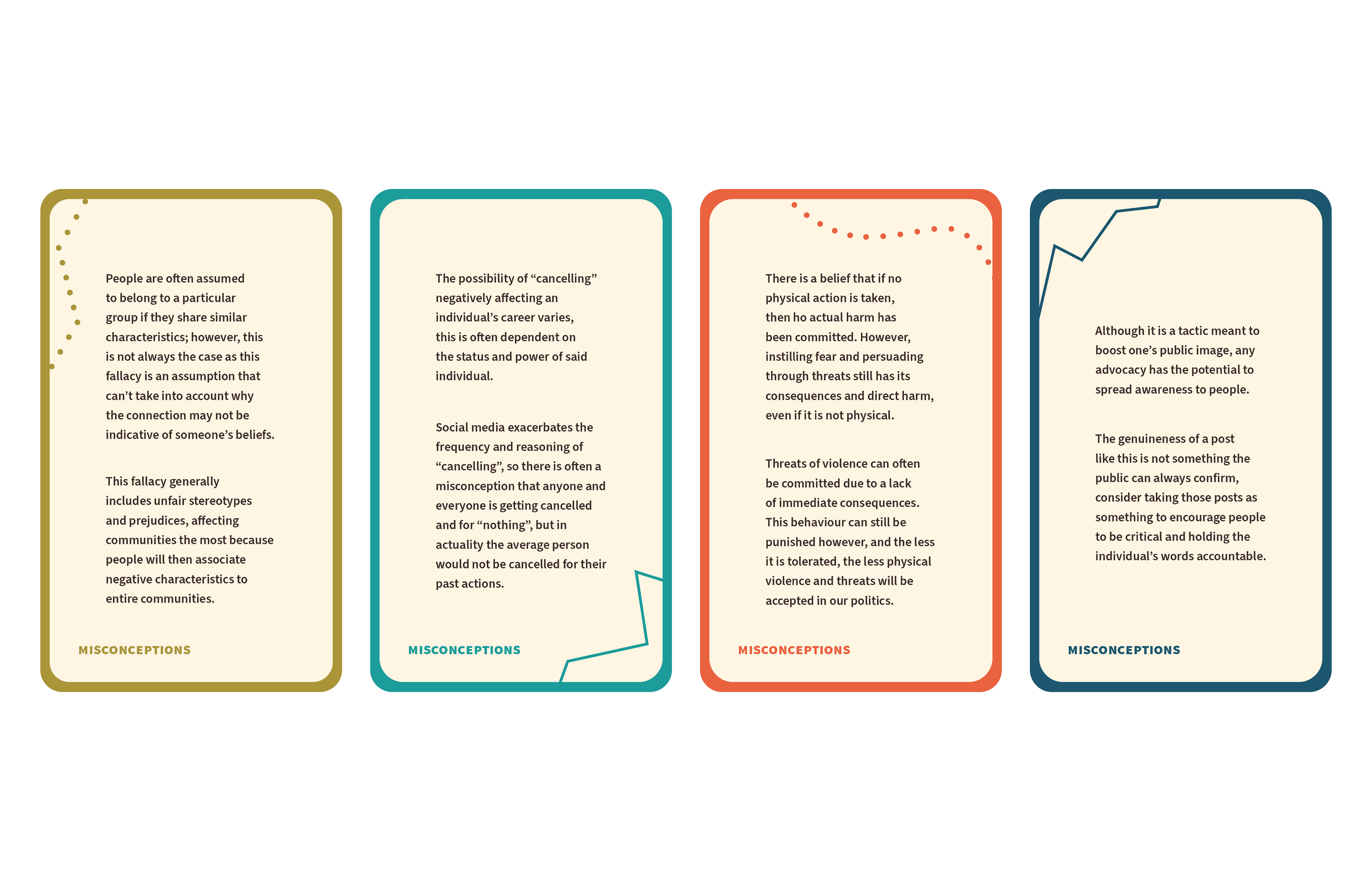 Misconception Cards