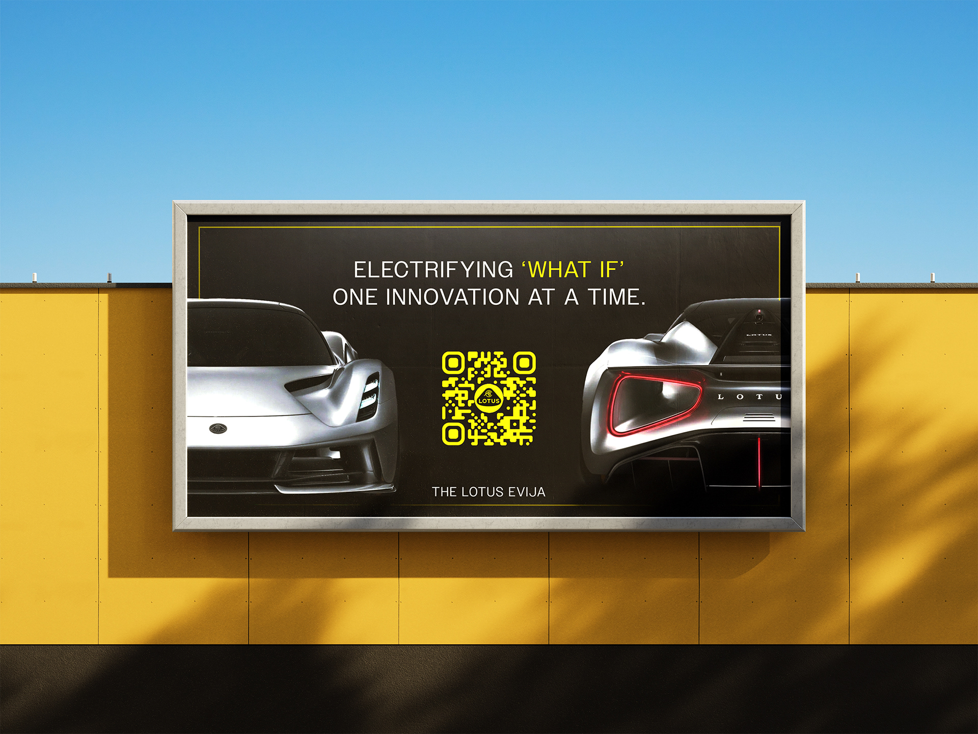Day 15: Out-of-Home work for Lotus Cars USA.