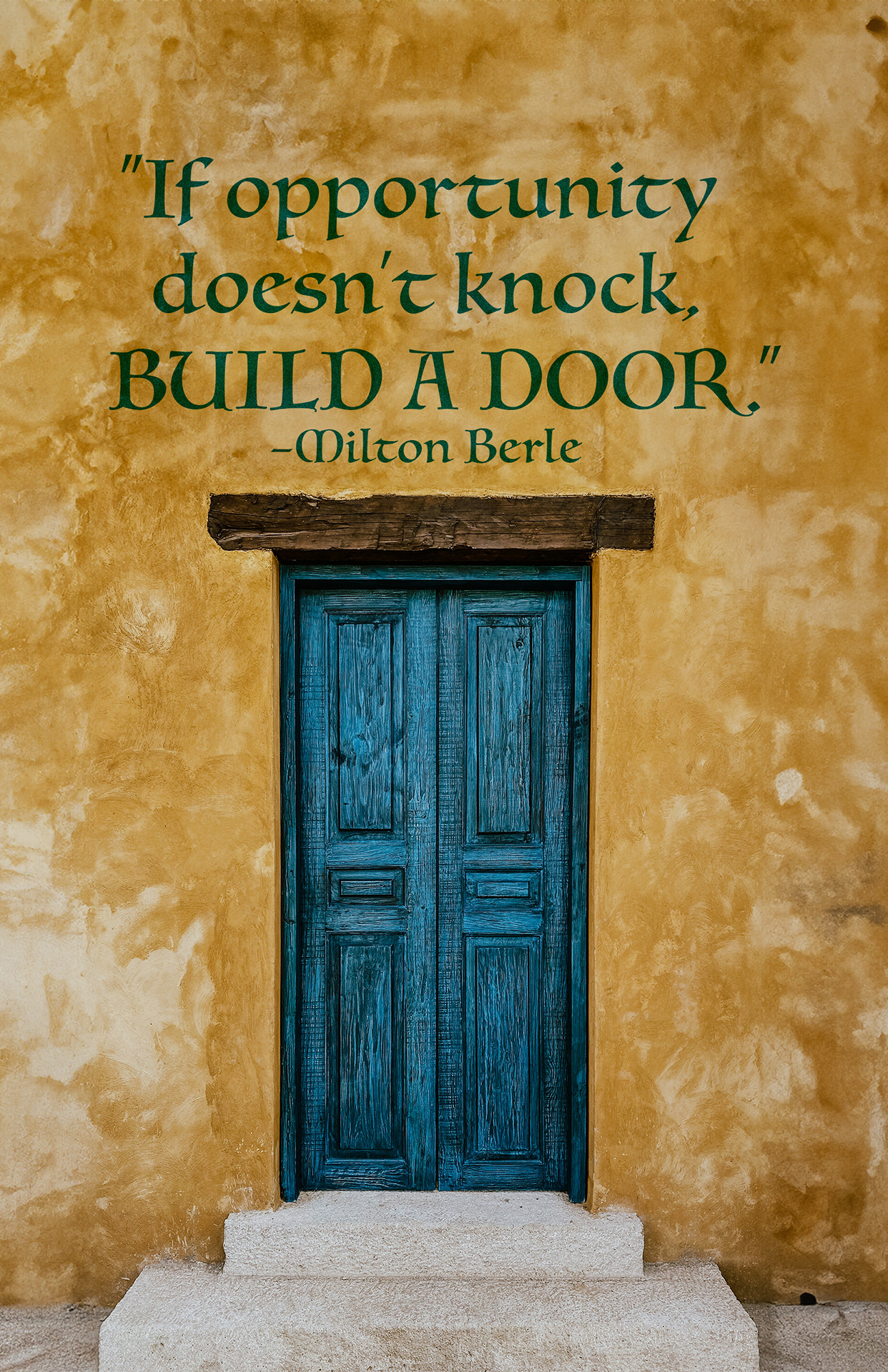 Day 23: Inspirational quote design.