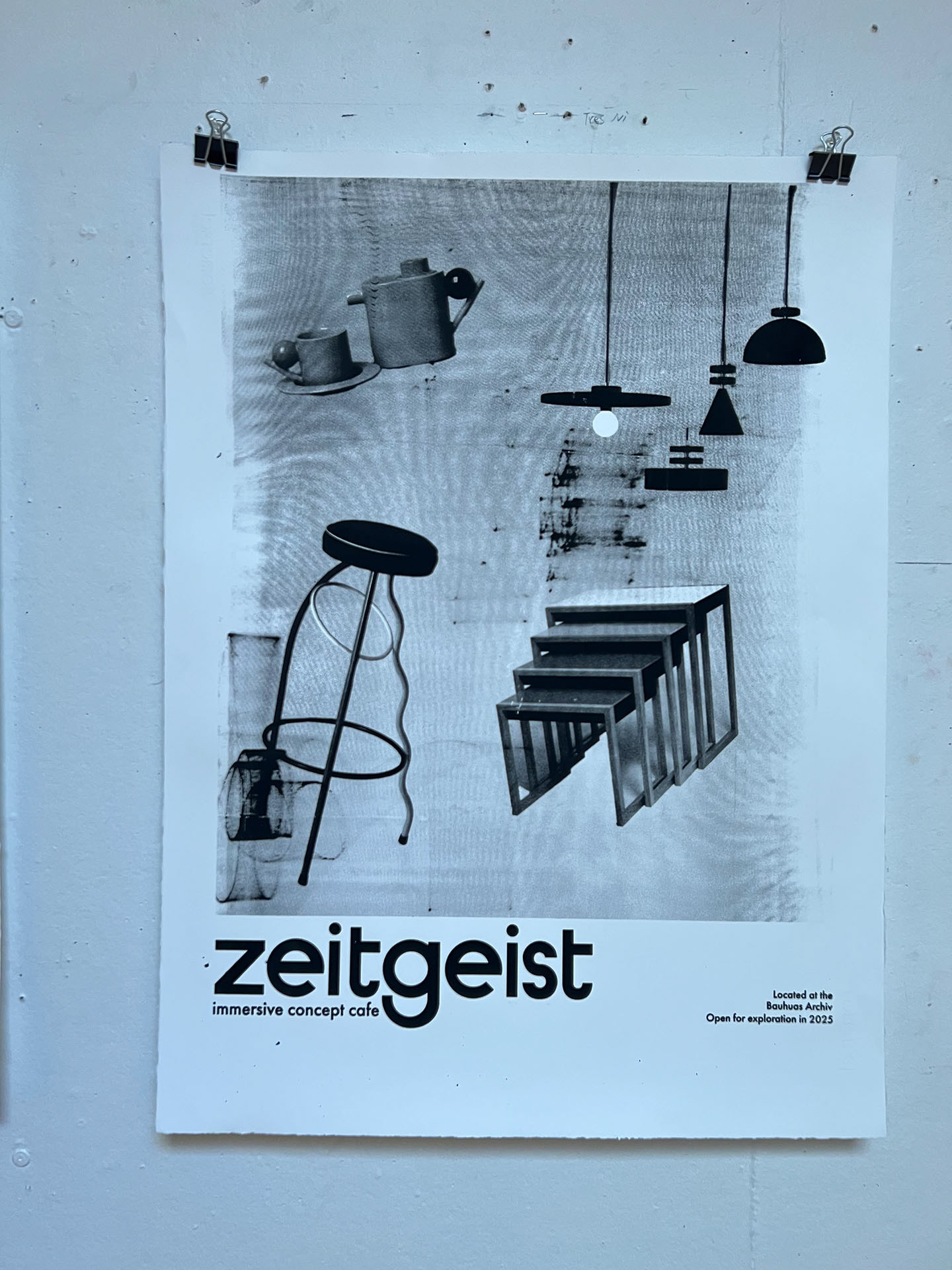 Screenprinted Poster