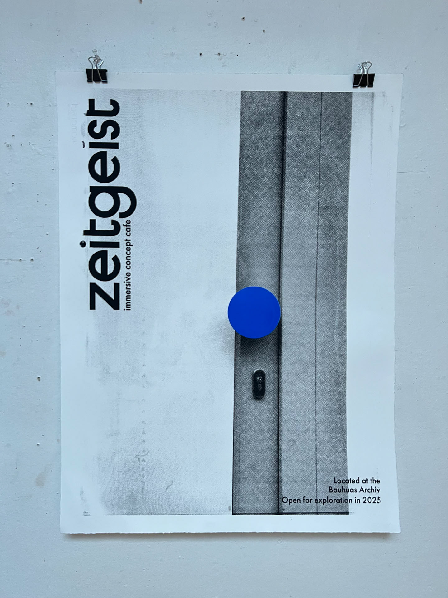 Screenprinted Poster