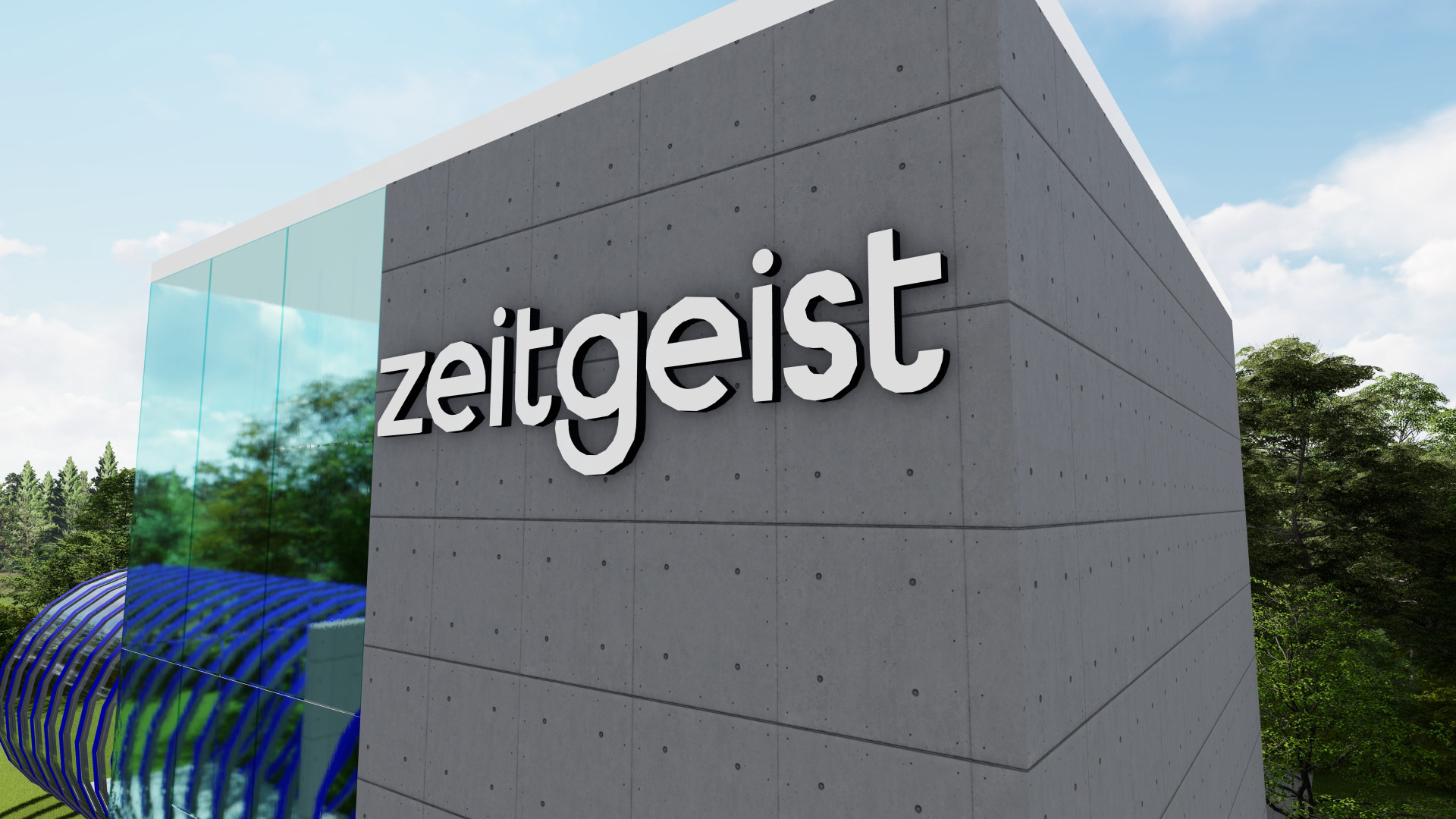 Cafe Exterior Render