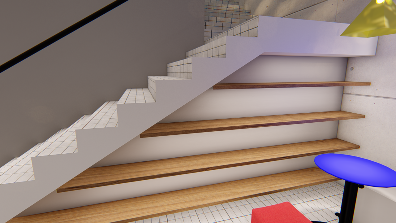 Cafe Interior Render