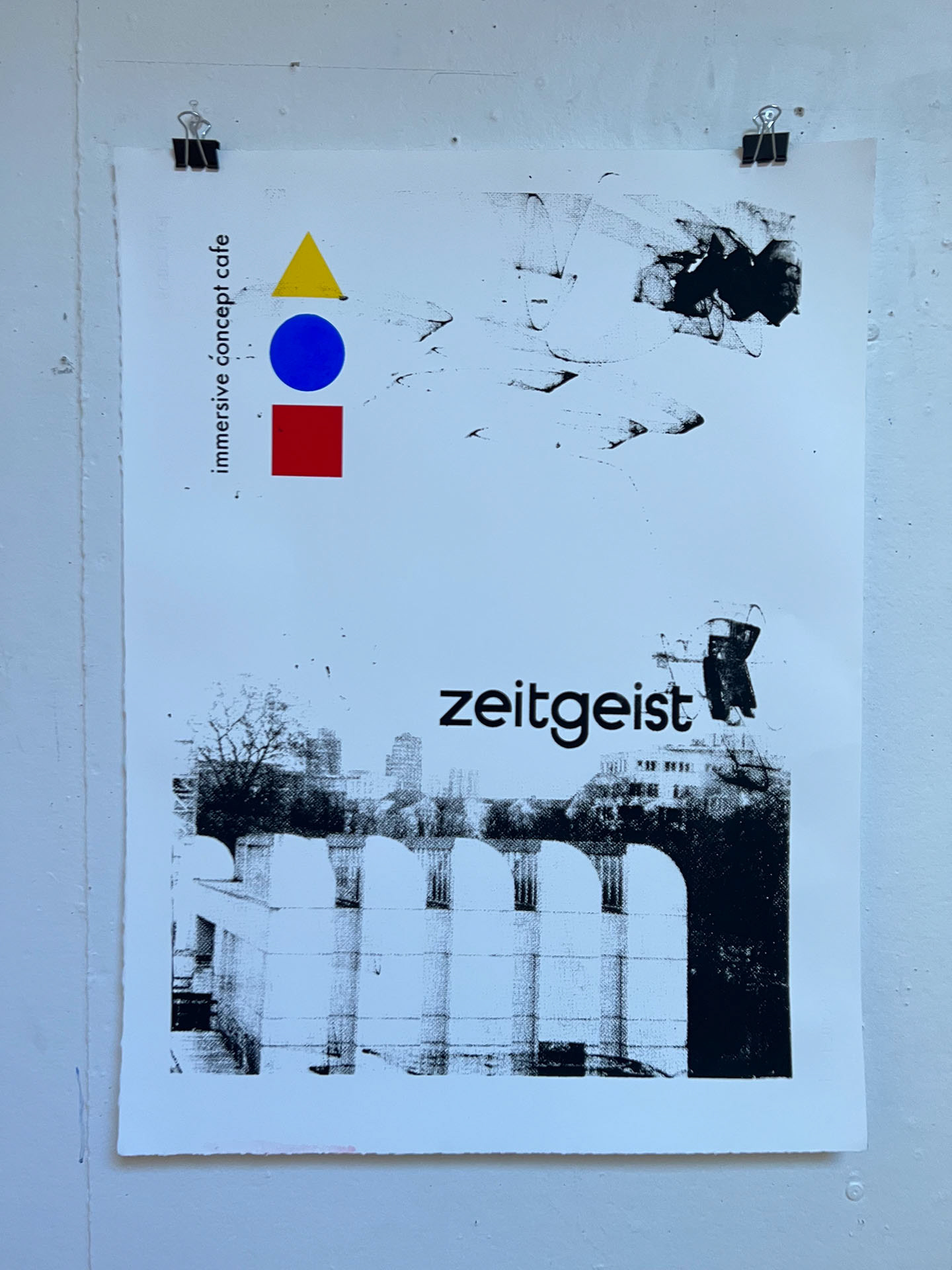 Screenprinted Poster