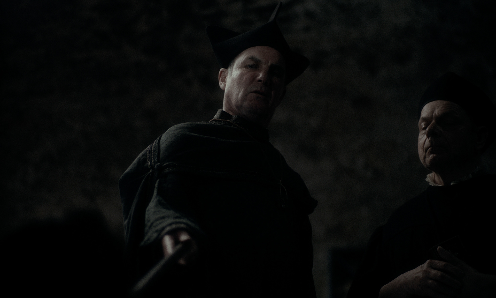 Marcus Off as Inquisitor | Robert Meller as Judge