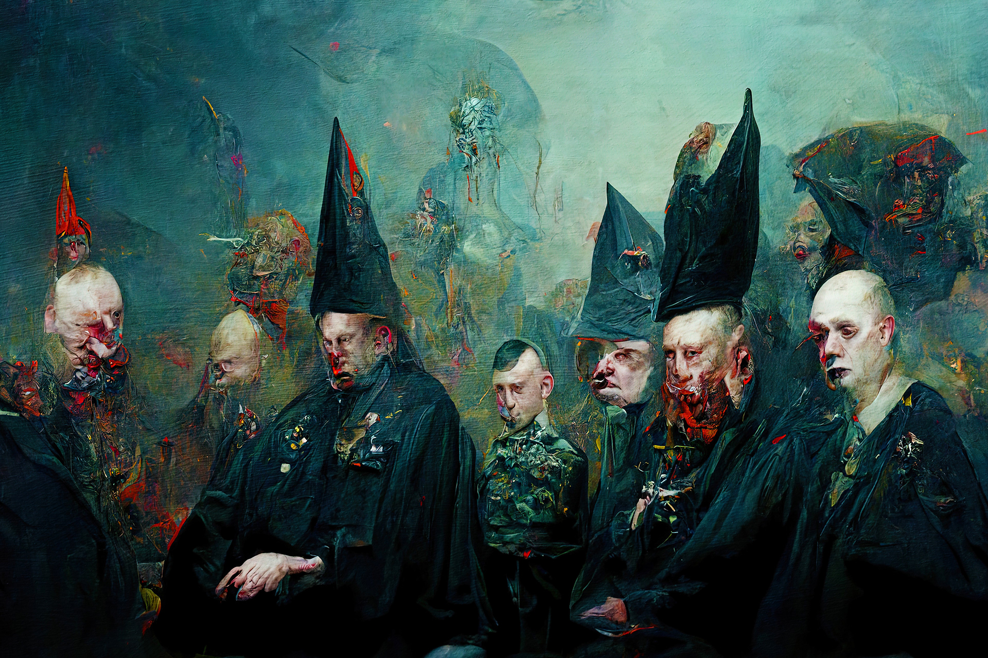 GENERALS GATHERED IN THEIR MASSES - SOLD