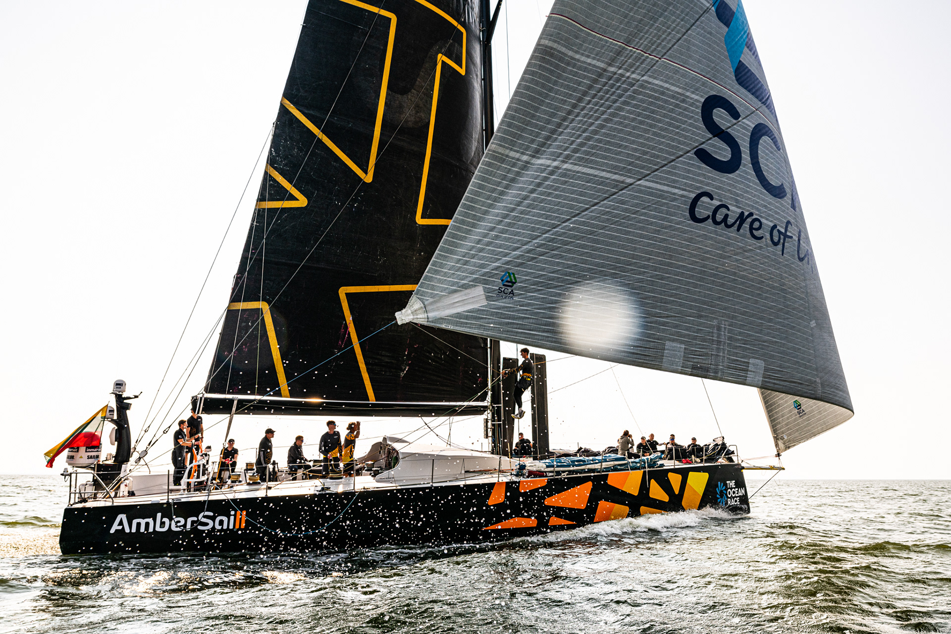 Ambersail2, races in VO65