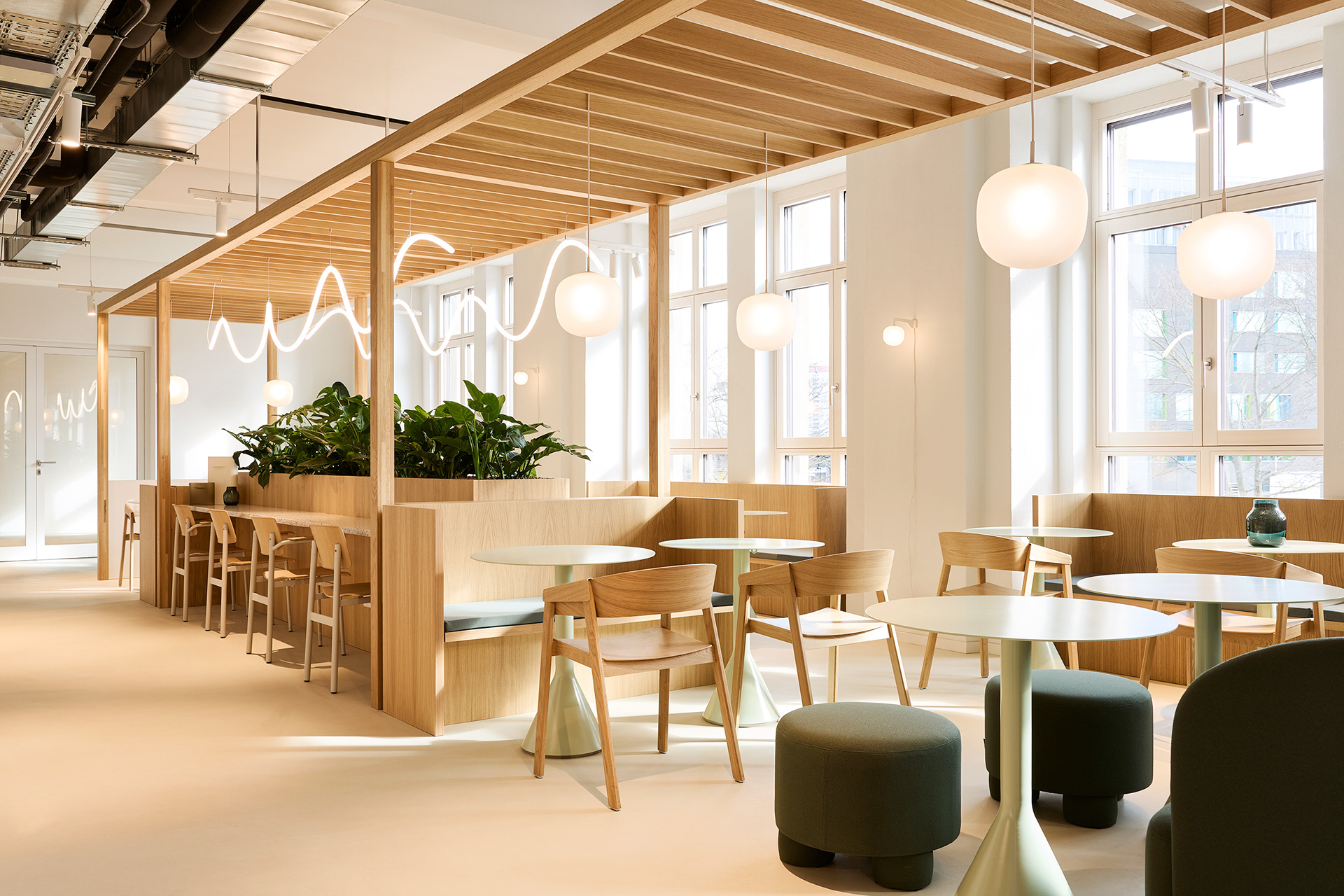 Interiorfotografie von Maike Piorr vom Projekt Eterno Health Berlin, gestaltet von Eterno Studios