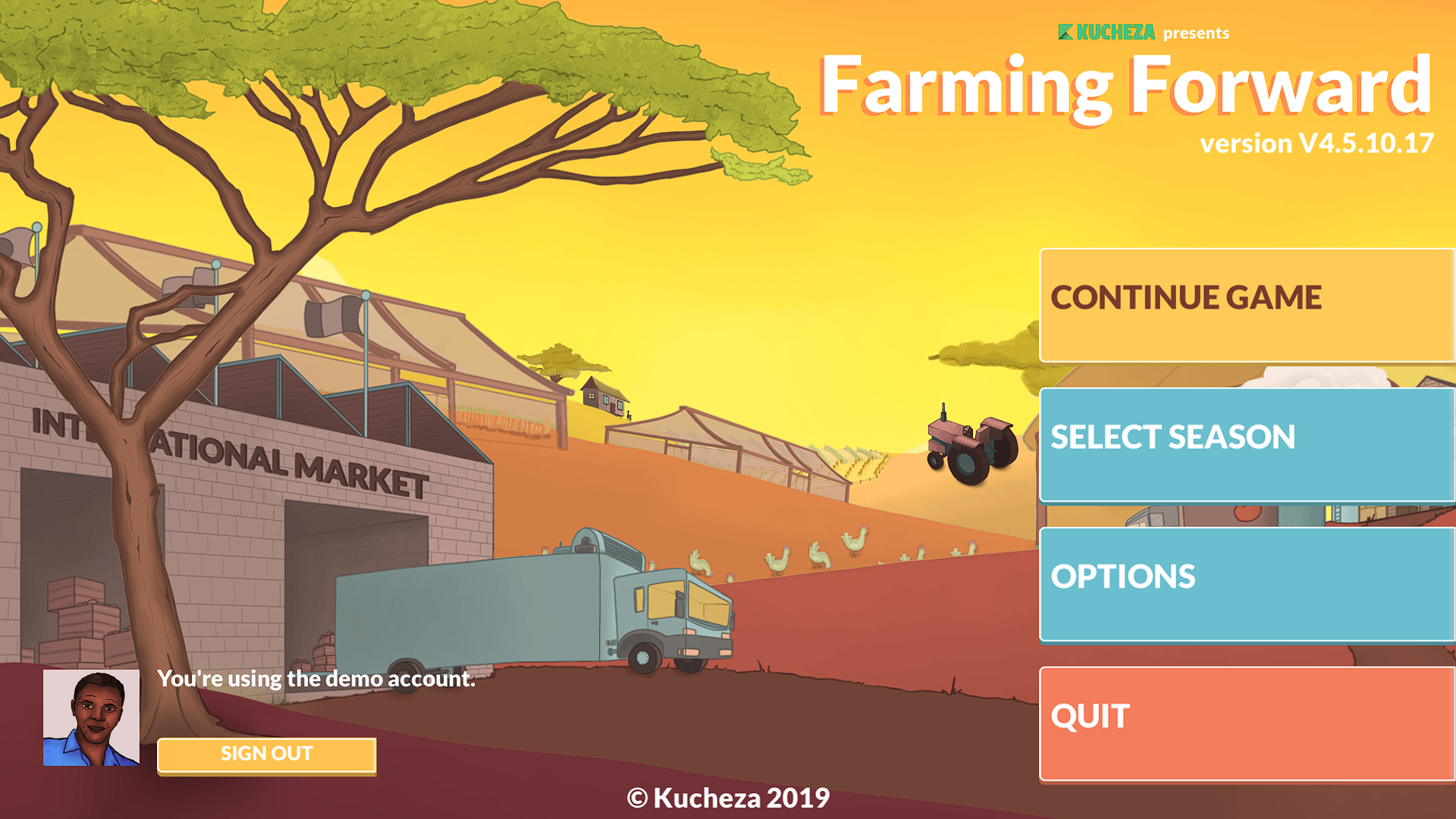 Afbeelding startscherm Farming Forward