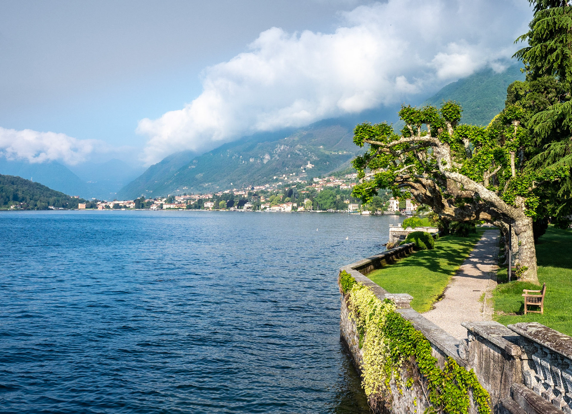 Morning Walk Lake Como