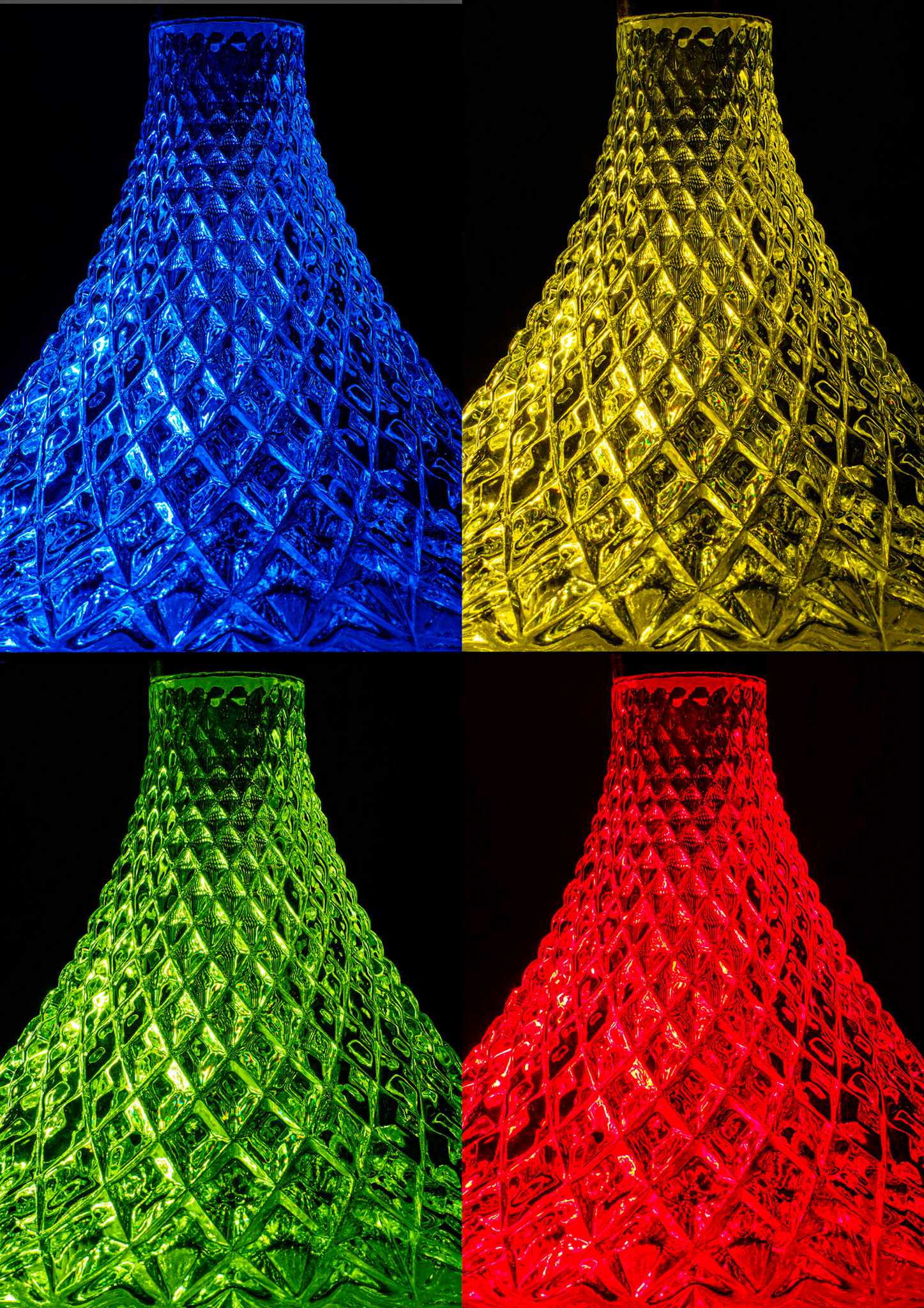 Decanter 4 colours