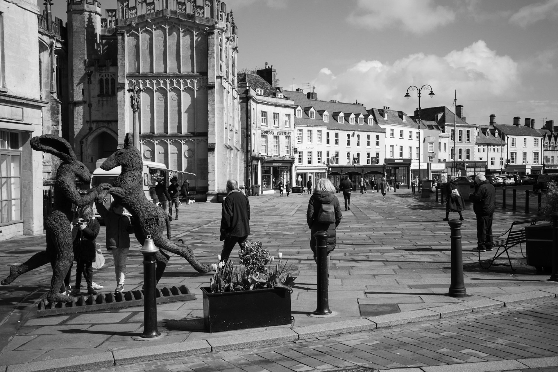Cirencester fighting hares