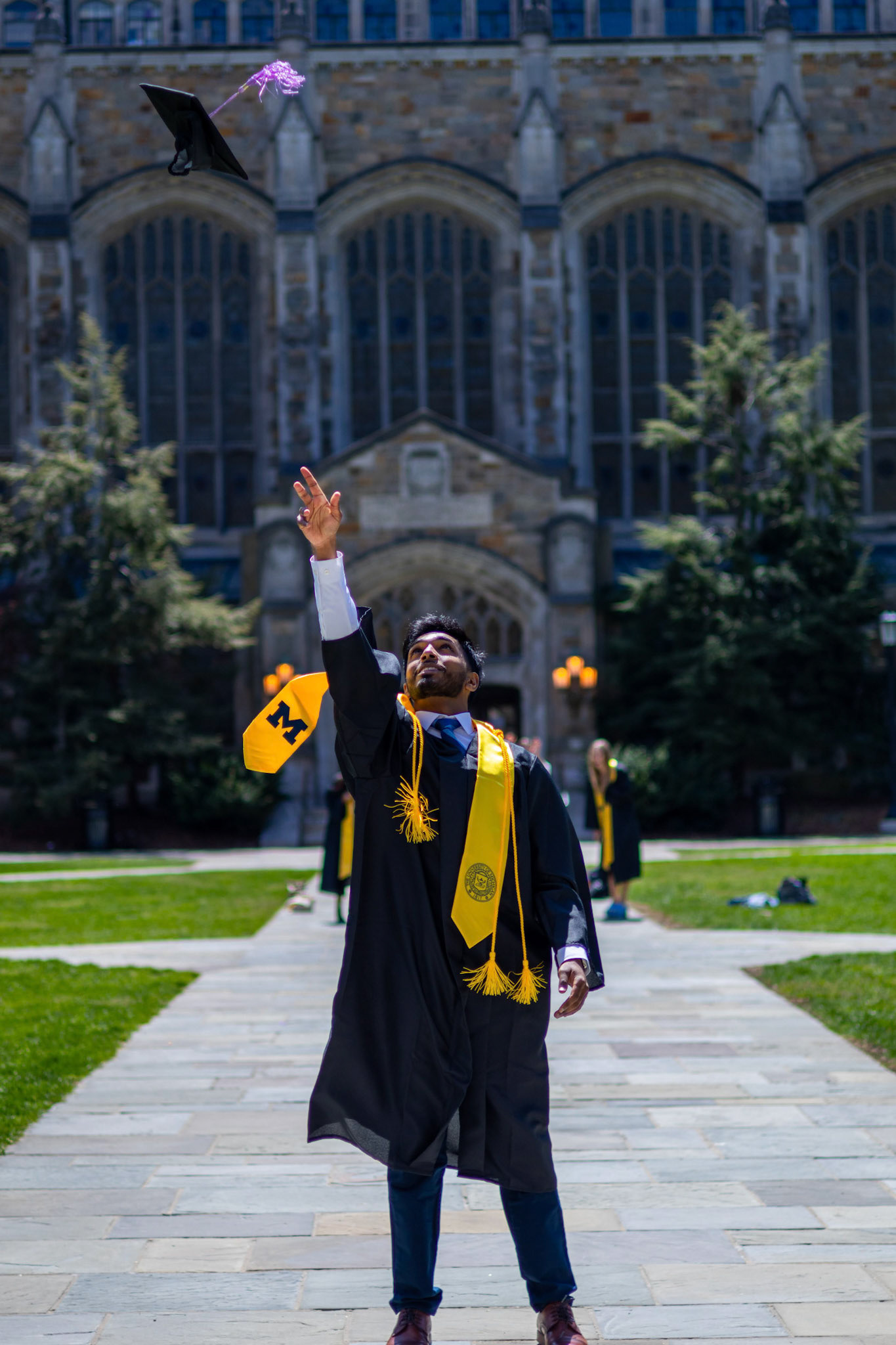 First attempt at the hat throwing, mines was a lot better lmao