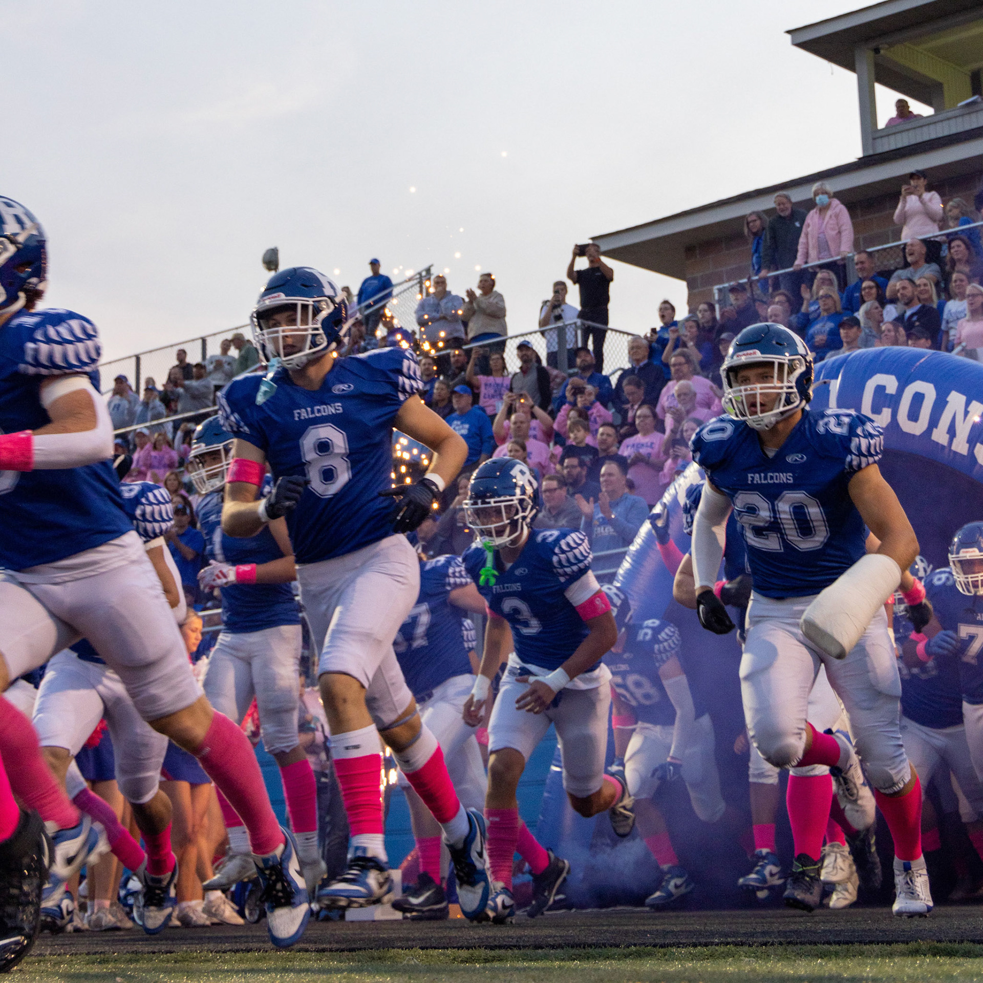 Cool walkout shot that ended up on the RHS instagram
