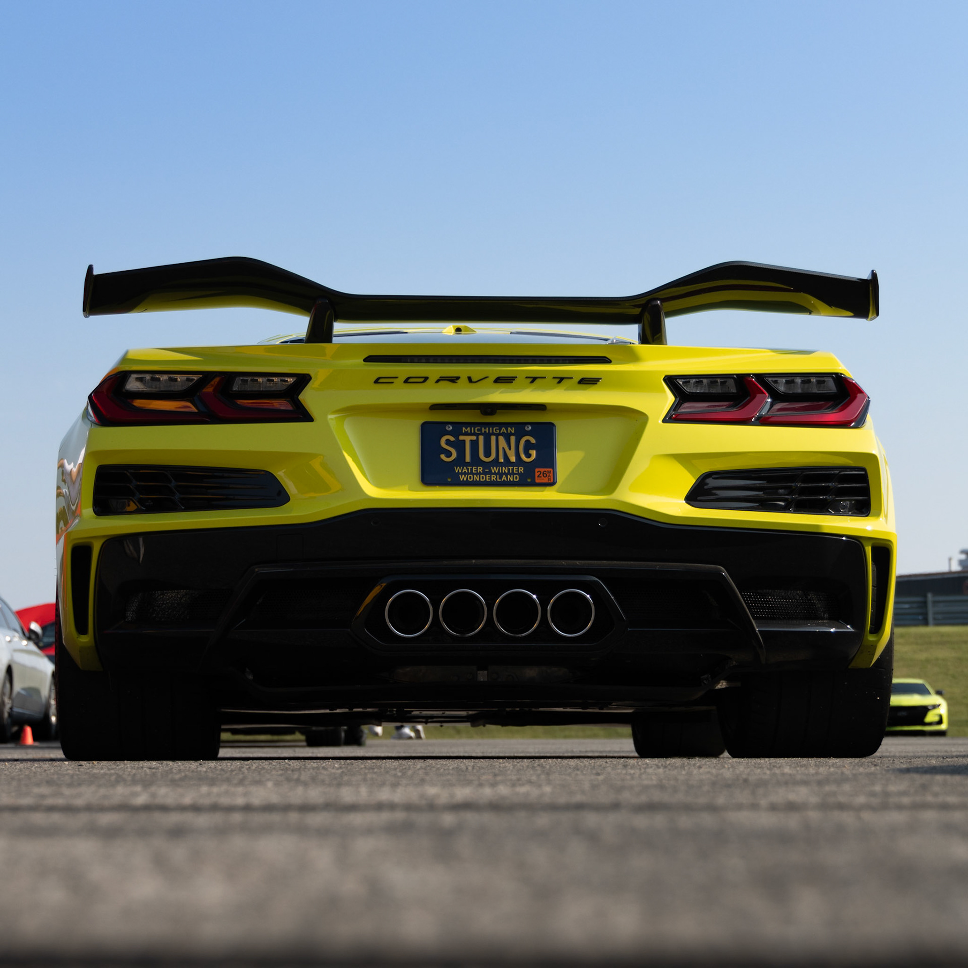 i saw the license plate and knew I had to take the photo