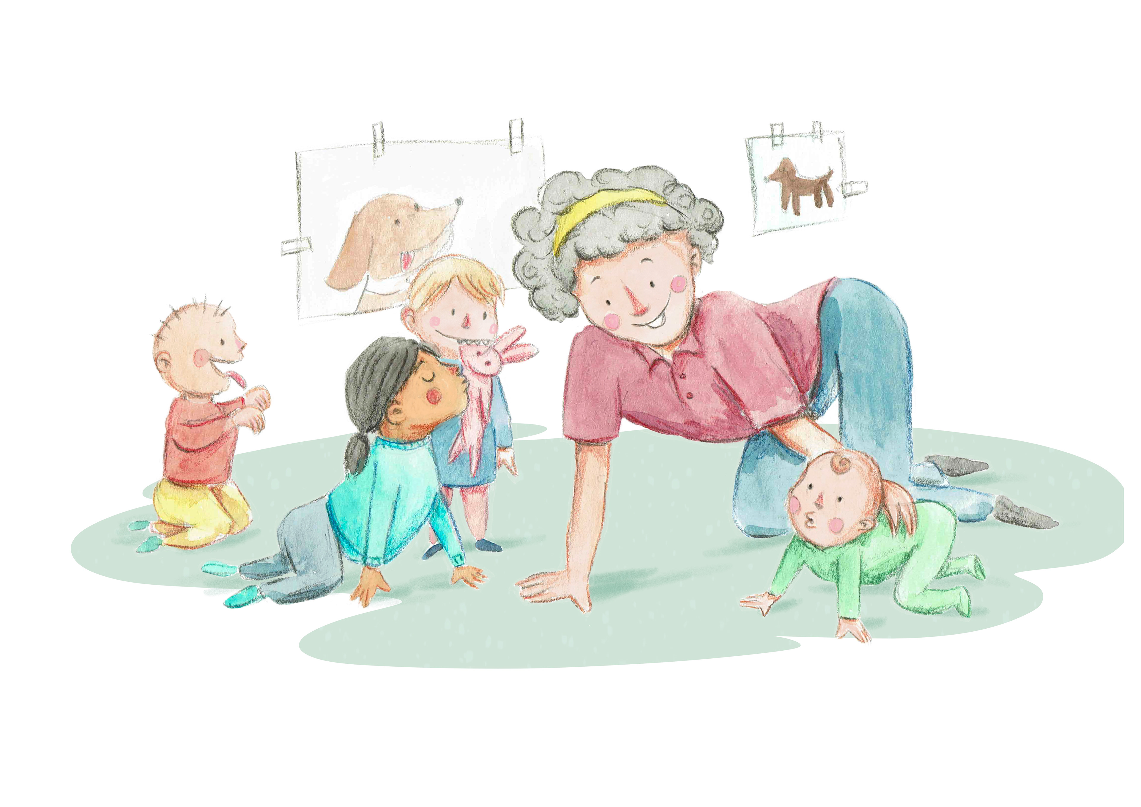 Illustratie voor de pedagogische gids van i-Mens