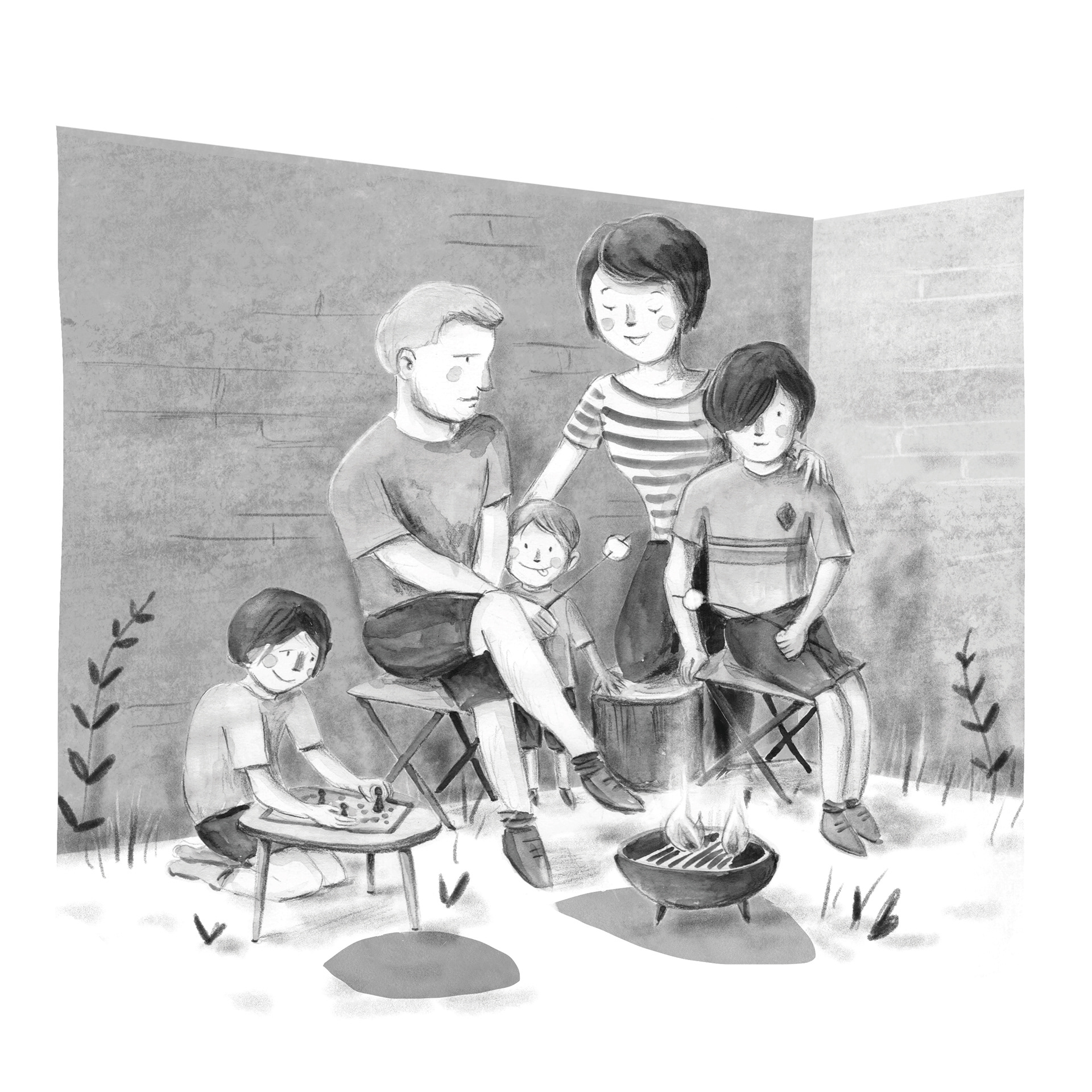 Illustratie boek 'Plan F'