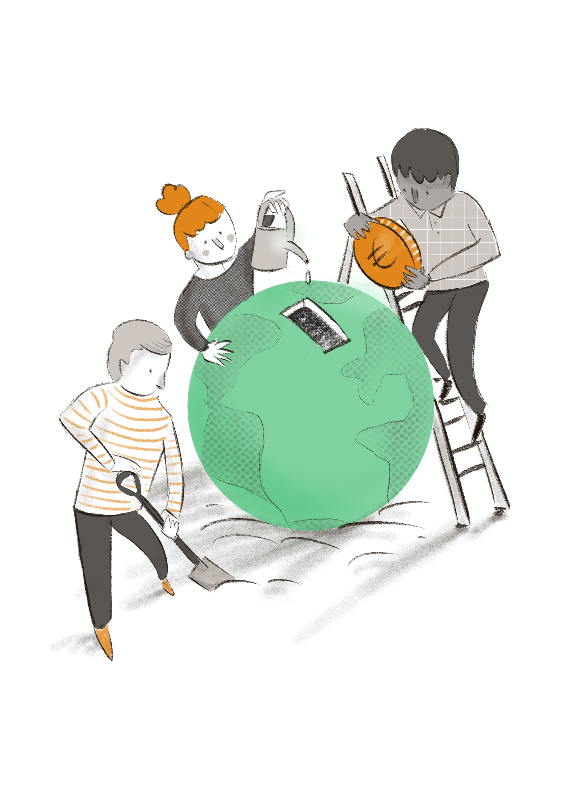 Illustraties voor Trividend