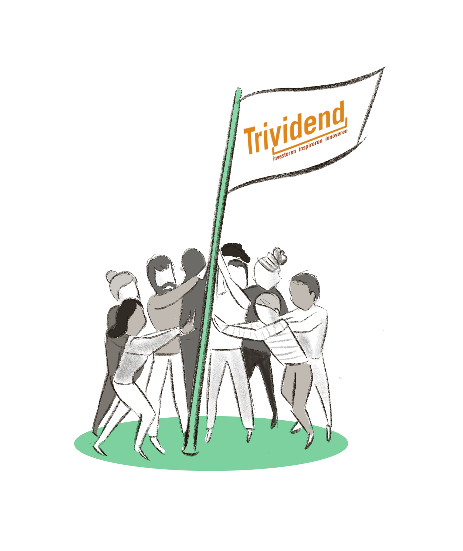 Illustraties voor Trividend