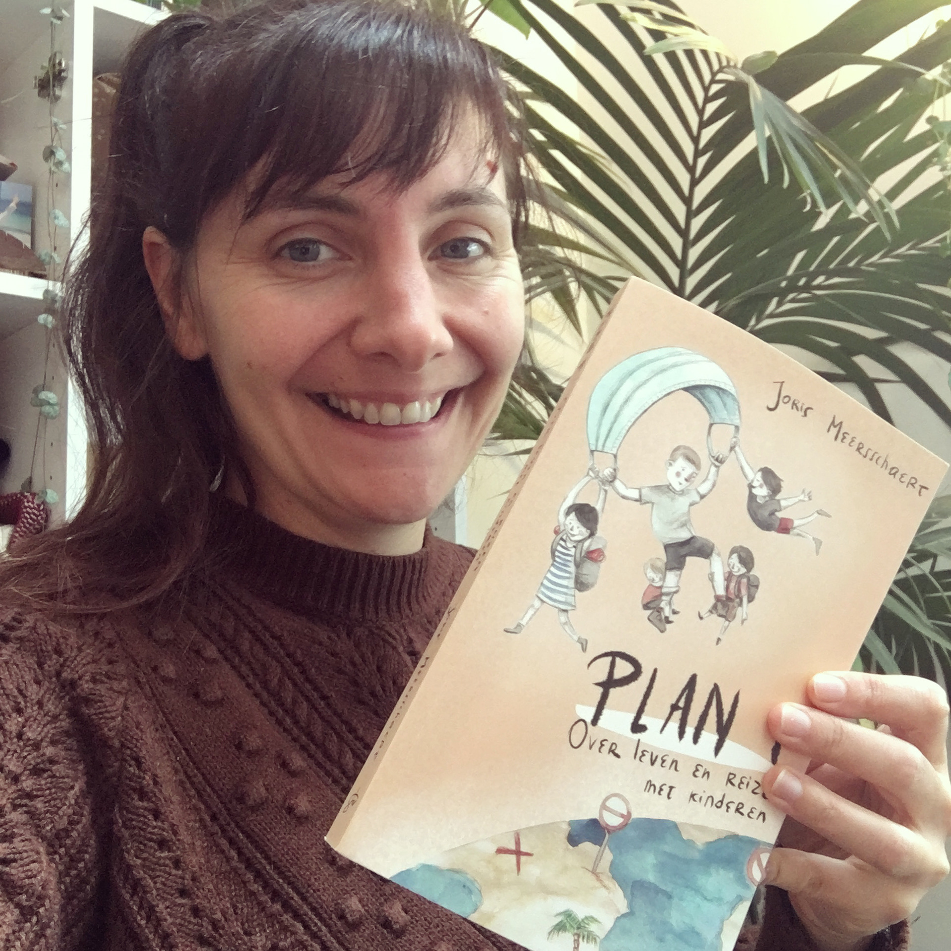 Cover 'Plan F. Over leven en reizen met kinderen' van Joris Meersschaert
