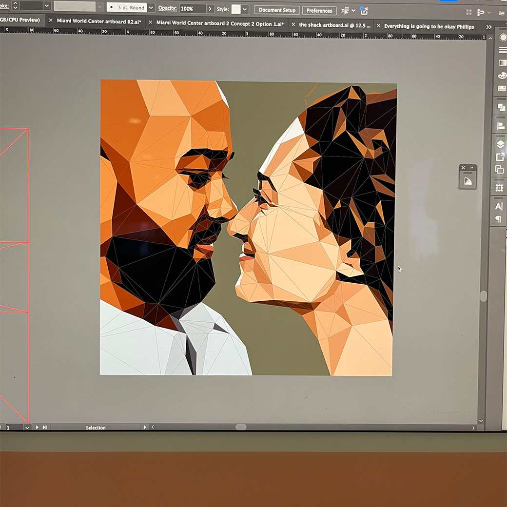 Digital artwork created