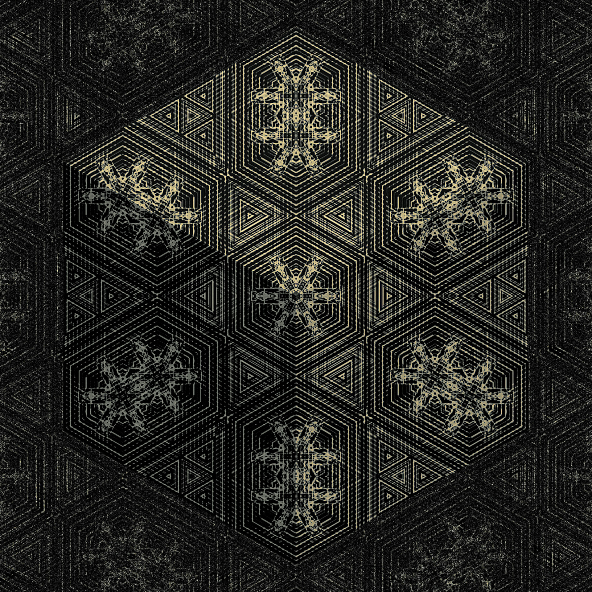 0x26E. Part of project “Cubic 2” [RJ 0088]: Various graphics featuring cube-based constructions, part 2.