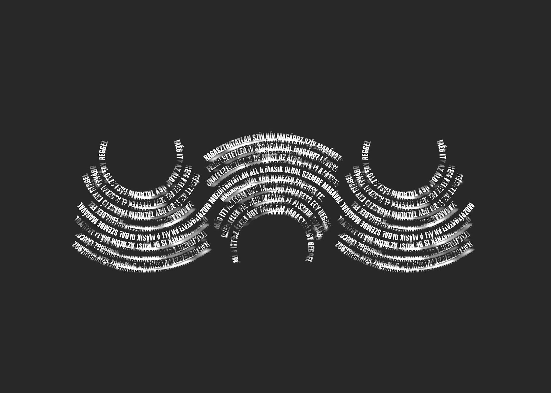 Remix #2. Part of project “Real Dream” [RJ 0018]: Typographic poster design depicting the catchphrase “Real Dream”.