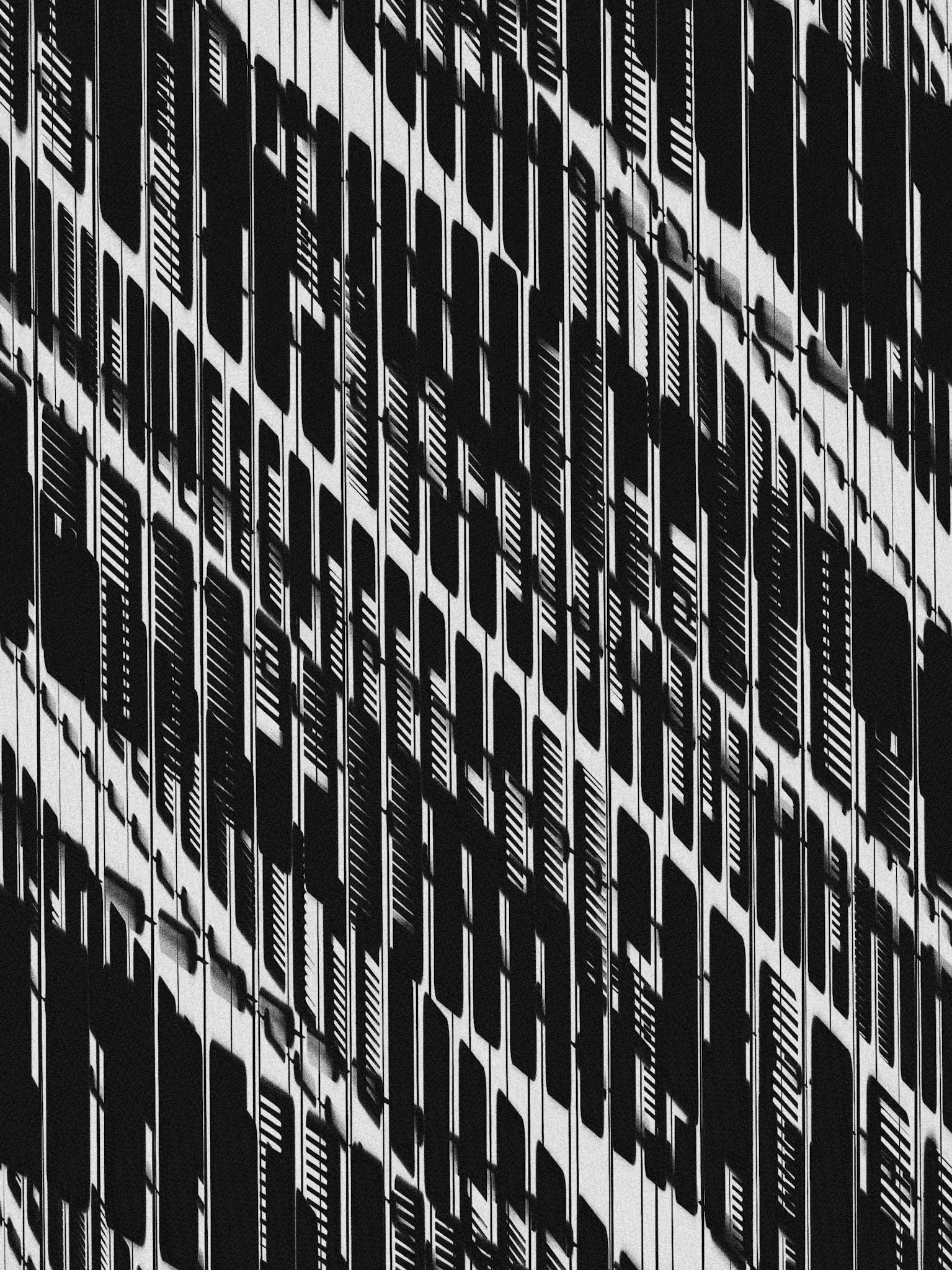 Upside-Downside Building Fraction. Part of project “Shape of Things” [RJ 0051]: Photo series about abstract shapes.