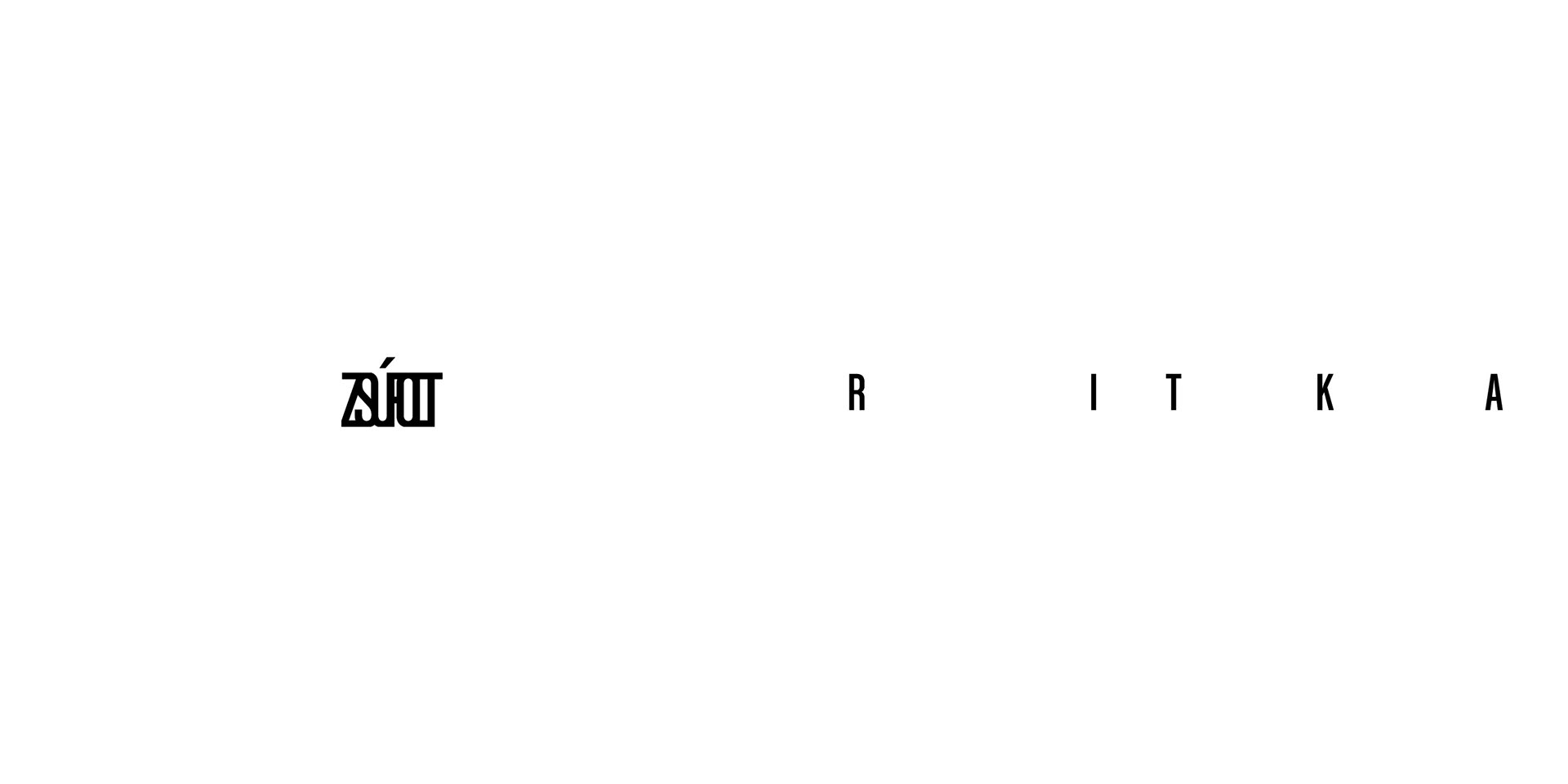 “Zsúfolt/ritka” (Crowded/Sparse). Part of project “Oppositions” [RJ 0010]: Experimental booklet design.