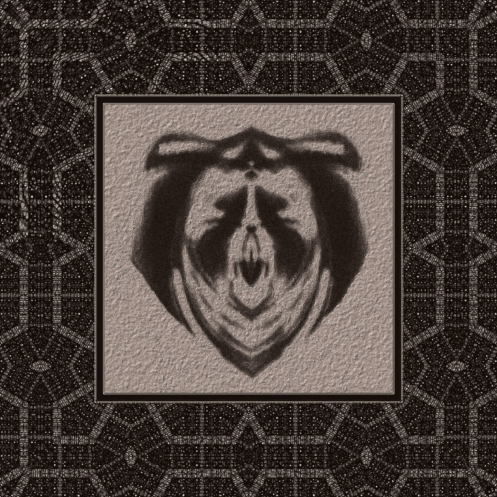 No. 1. Part of project “Daemons of Desolation” [RJ 0075]: Experimental drawings about some imaginary creatures.