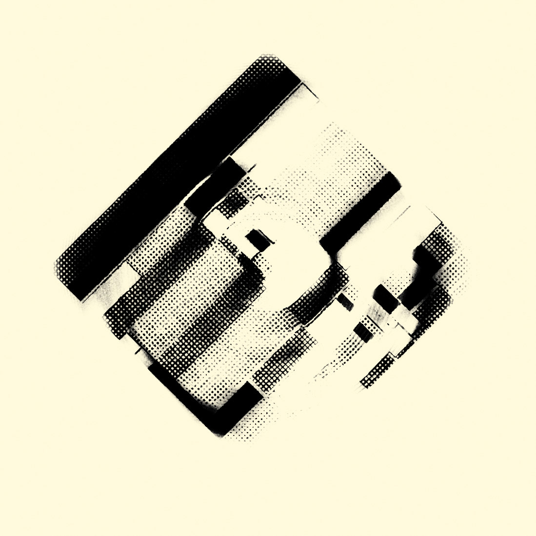 Circling the Square. Part of project “It Curves” [RJ 0048]: Various graphics featuring curved lines.