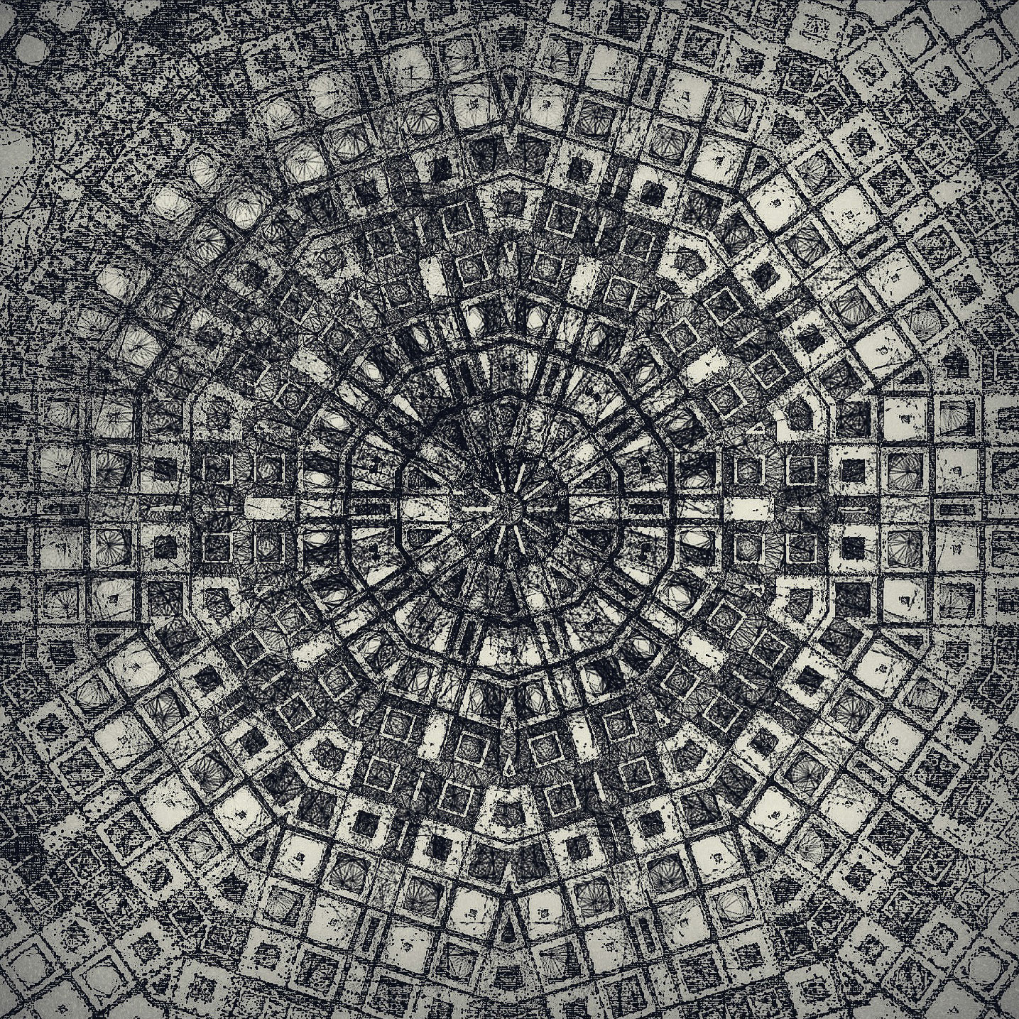 All That Remained. Part of project “Kaleidoscopic 3” [RJ 0089]: Various graphics featuring kaleidoscope-like symmetries, part 3.