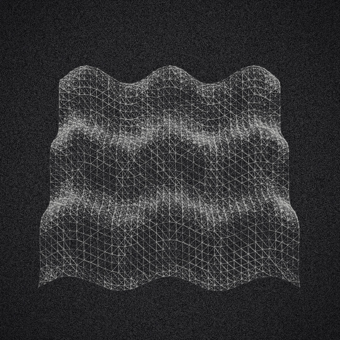 V.001. Part of project “Sine Language” [RJ 0066]: Various graphics created from mathematical formulae.