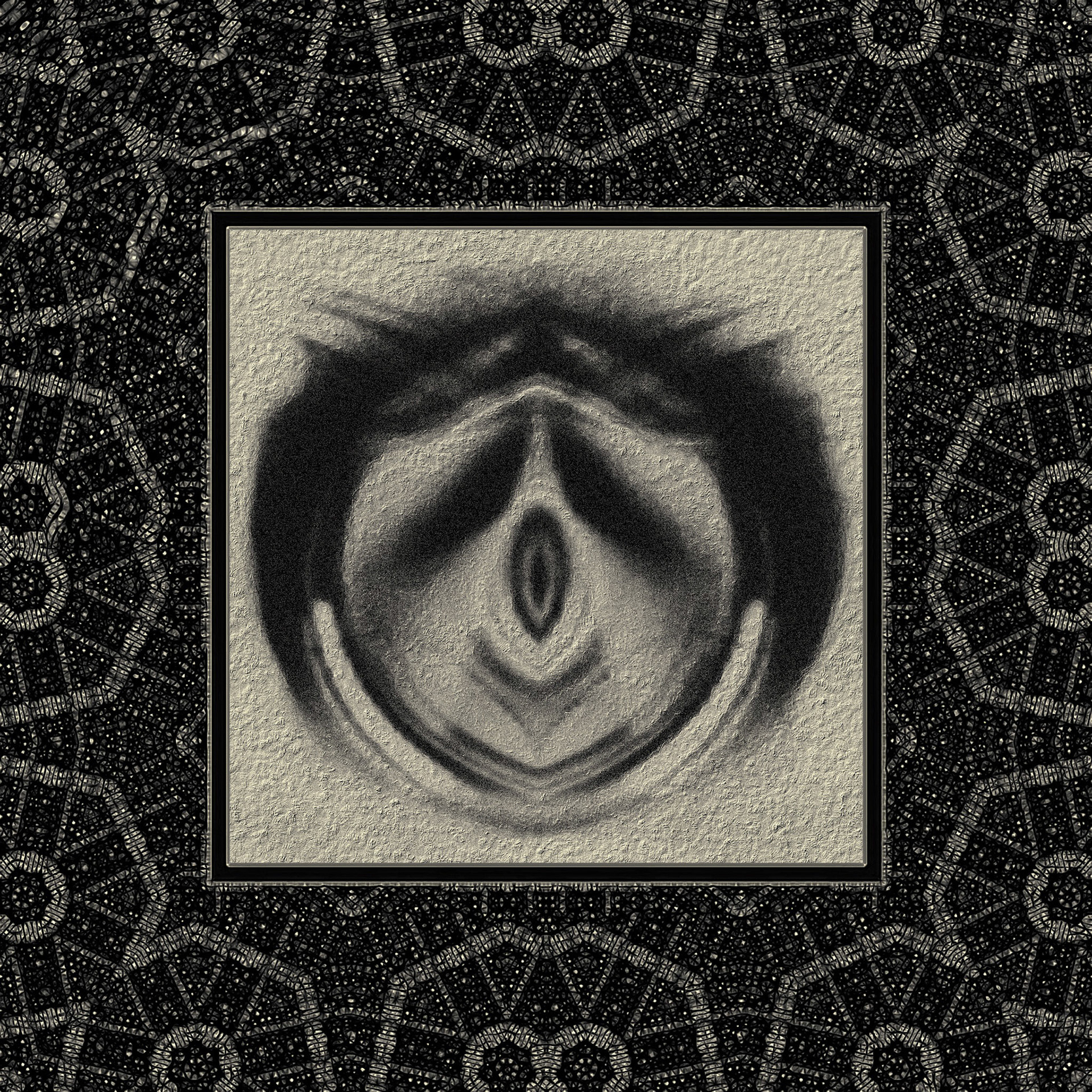 No. 7. Part of project “Daemons of Desolation” [RJ 0075]: Experimental drawings about some imaginary creatures.