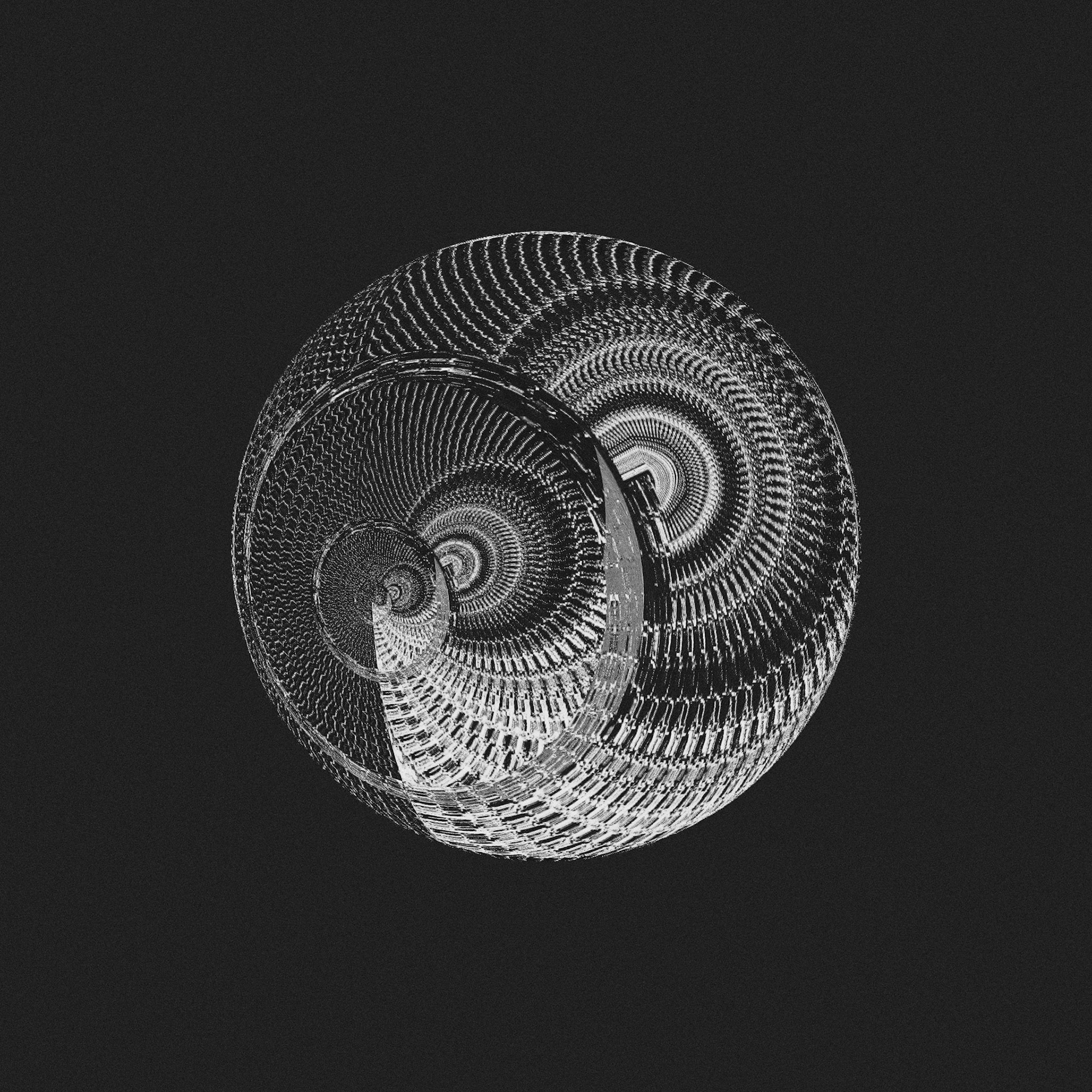 Double Gravity (For KO). Part of project “Balls Again” [RJ 0092]: Experimental drawings featuring ball shaped objects.