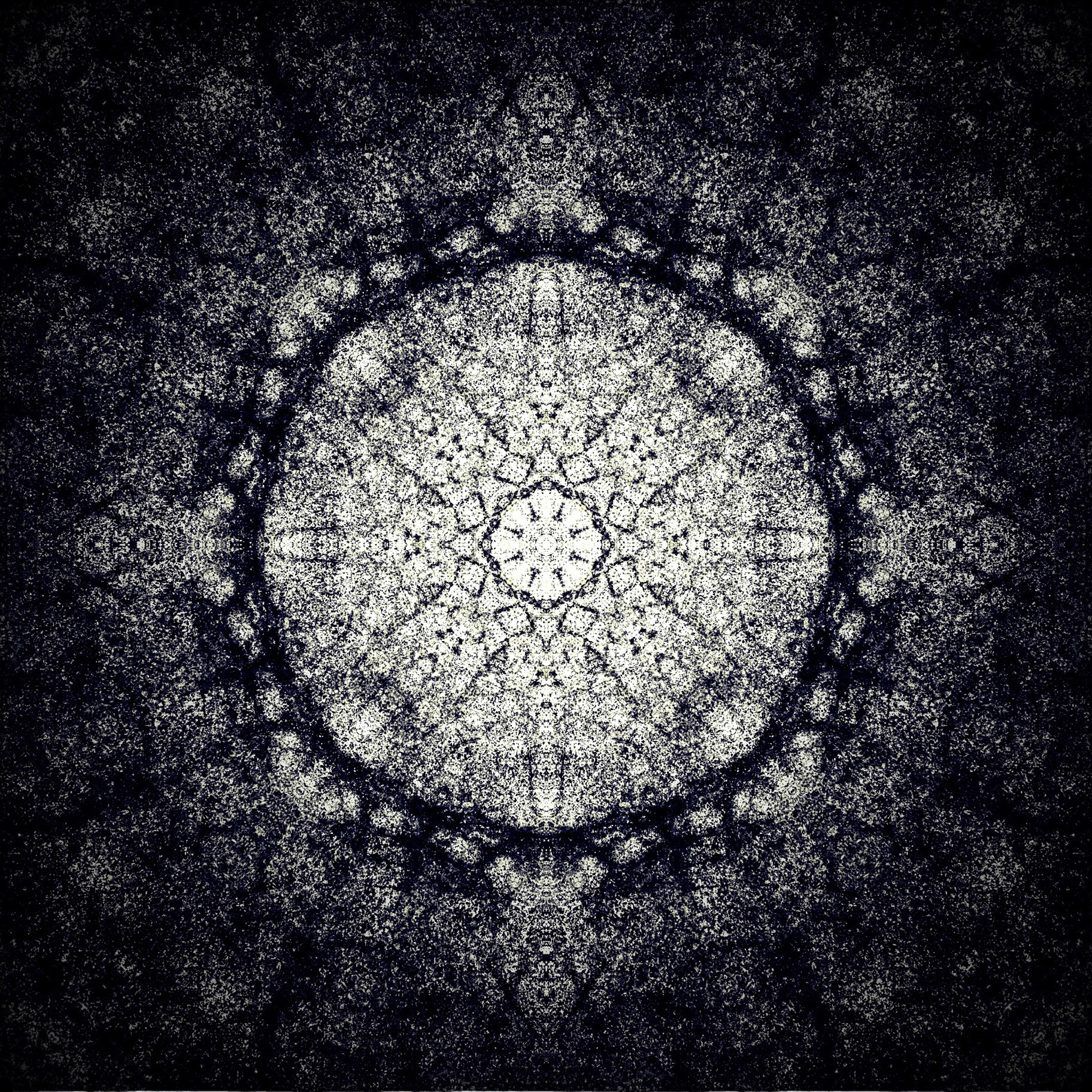 Corridor. Part of project “It Curves” [RJ 0048]: Various graphics featuring curved lines.