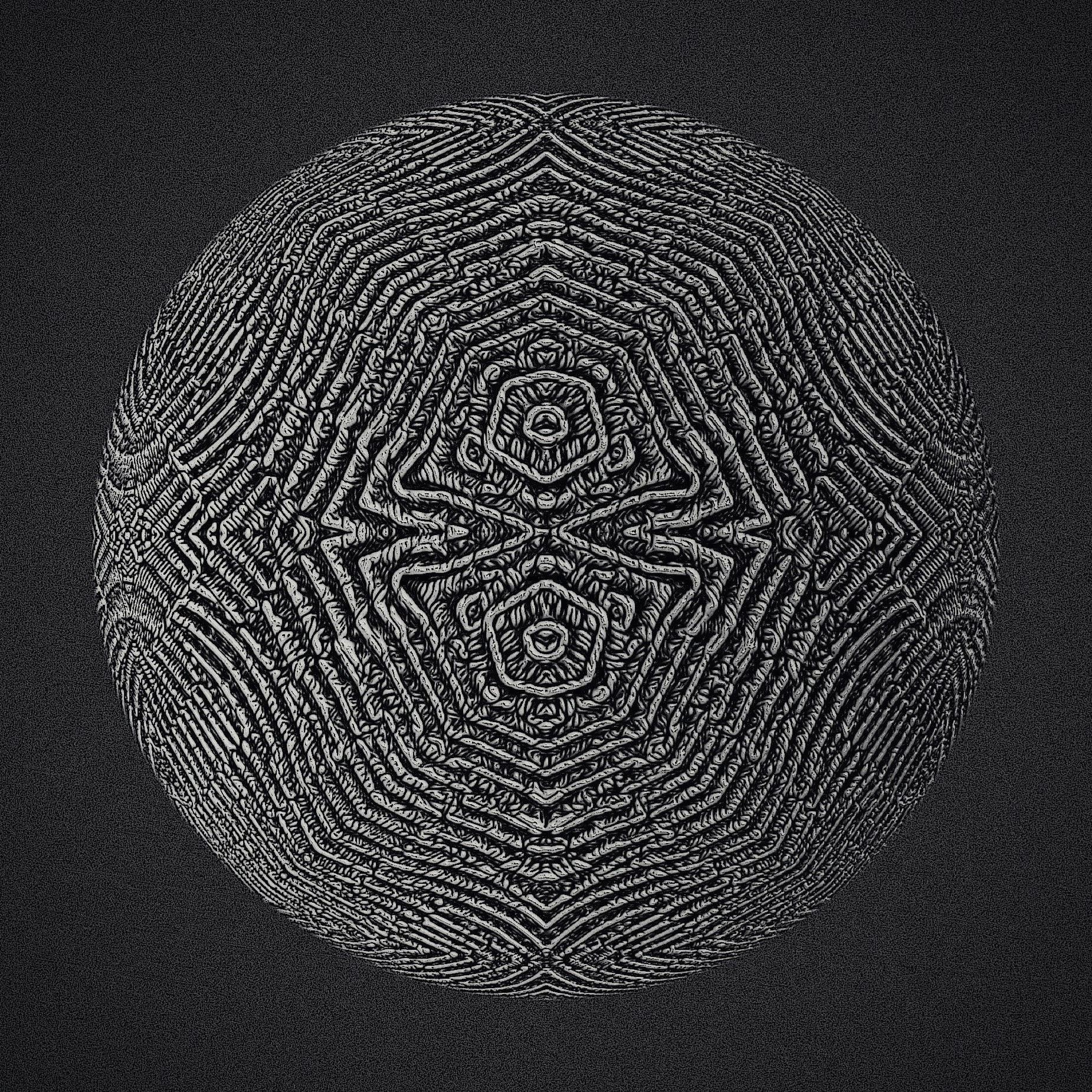 Mirrorball. Part of project “Circles and Balls” [RJ 0070]: Various graphics featuring spheres and circle shaped objects.