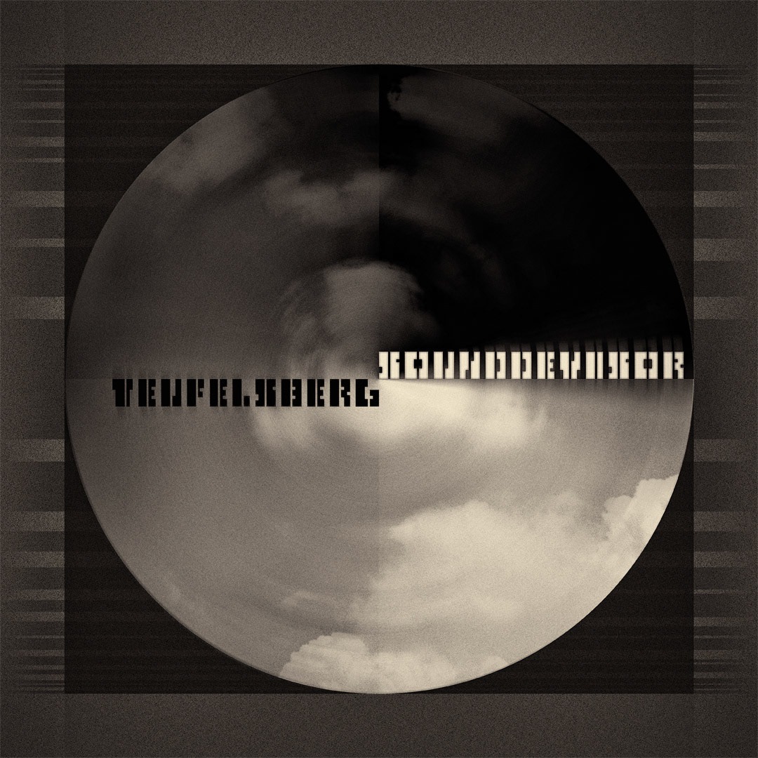 4th inlay page of the PDF booklet showing performer and track title. Part of project “Radarstation 2” [RJ 0049]: CD cover art and inlay design of an experimental electronic album.