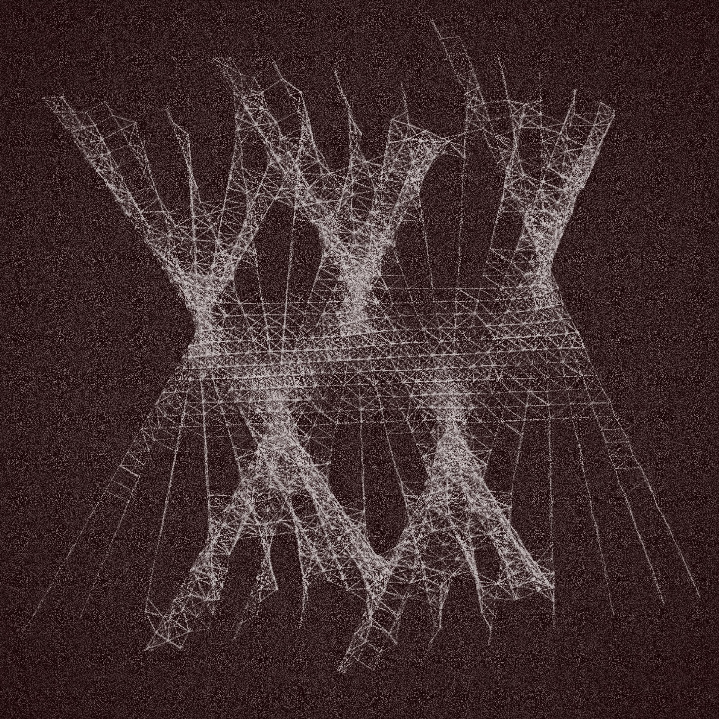 V.003. Part of project “Sine Language” [RJ 0066]: Various graphics created from mathematical formulae.