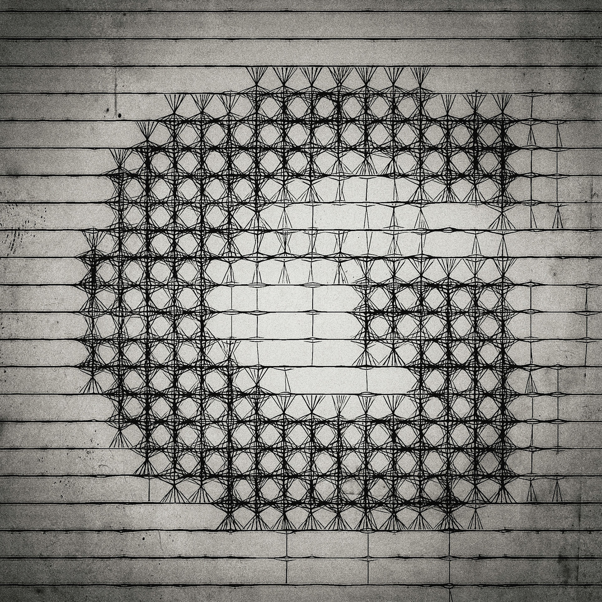 Read Between the Lines. Part of project “With Letters” [RJ 0076]: Experimental typographic illustrations.