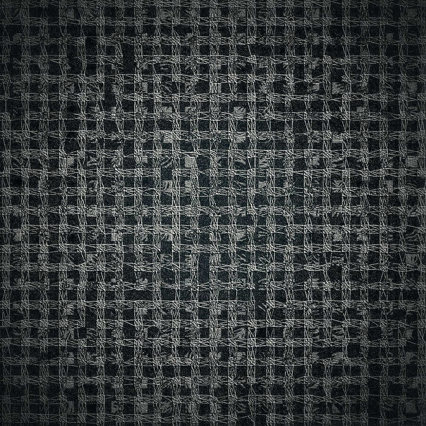 Grid with Squares. Part of project “Grids” [RJ 0068]: Various graphics featuring small patterns ordered on a grid.