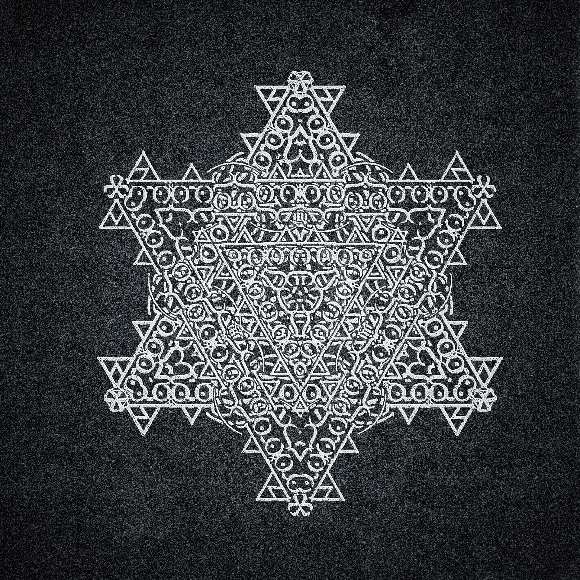 The Baskerville Snowflake. Part of project “With Letters” [RJ 0076]: Experimental typographic illustrations.