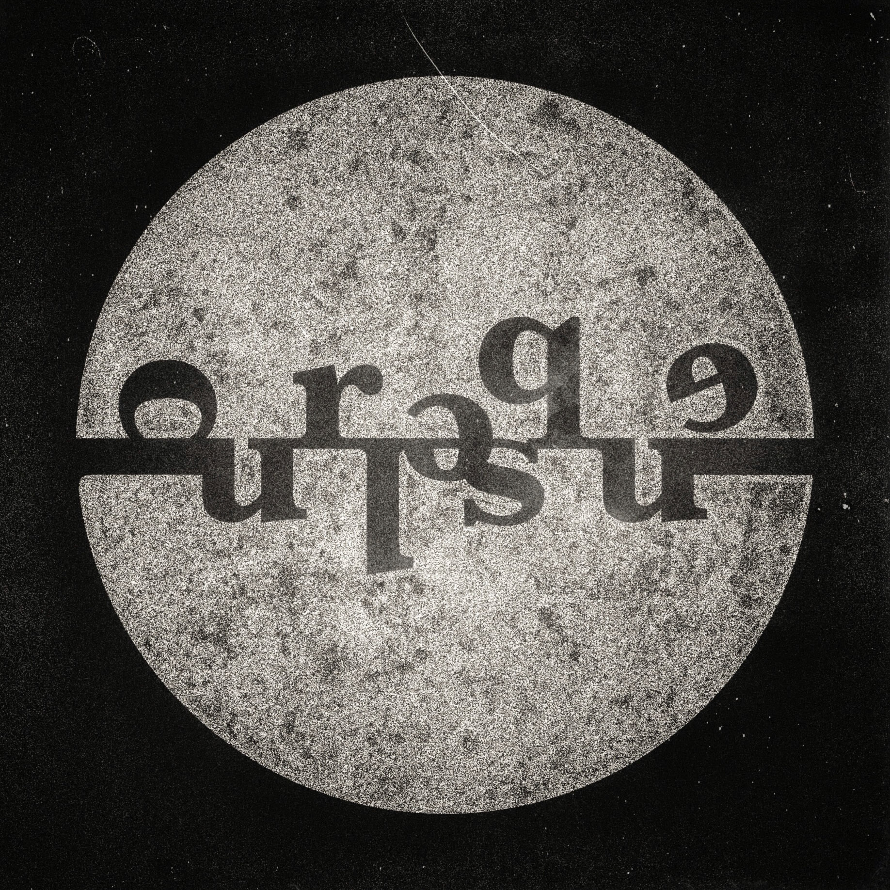 Burlesque. Part of project “Circled 1” [RJ 0091]: Various graphics featuring circle-based constructions, part 1.