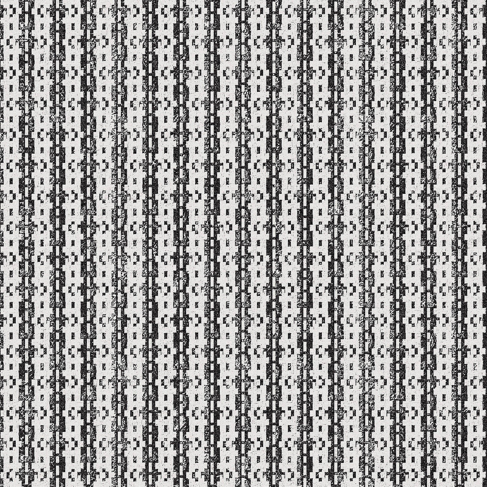 A Courtain Full of Aliens. Part of project “Squared” [RJ 0087]: Experimental square-shaped drawings.
