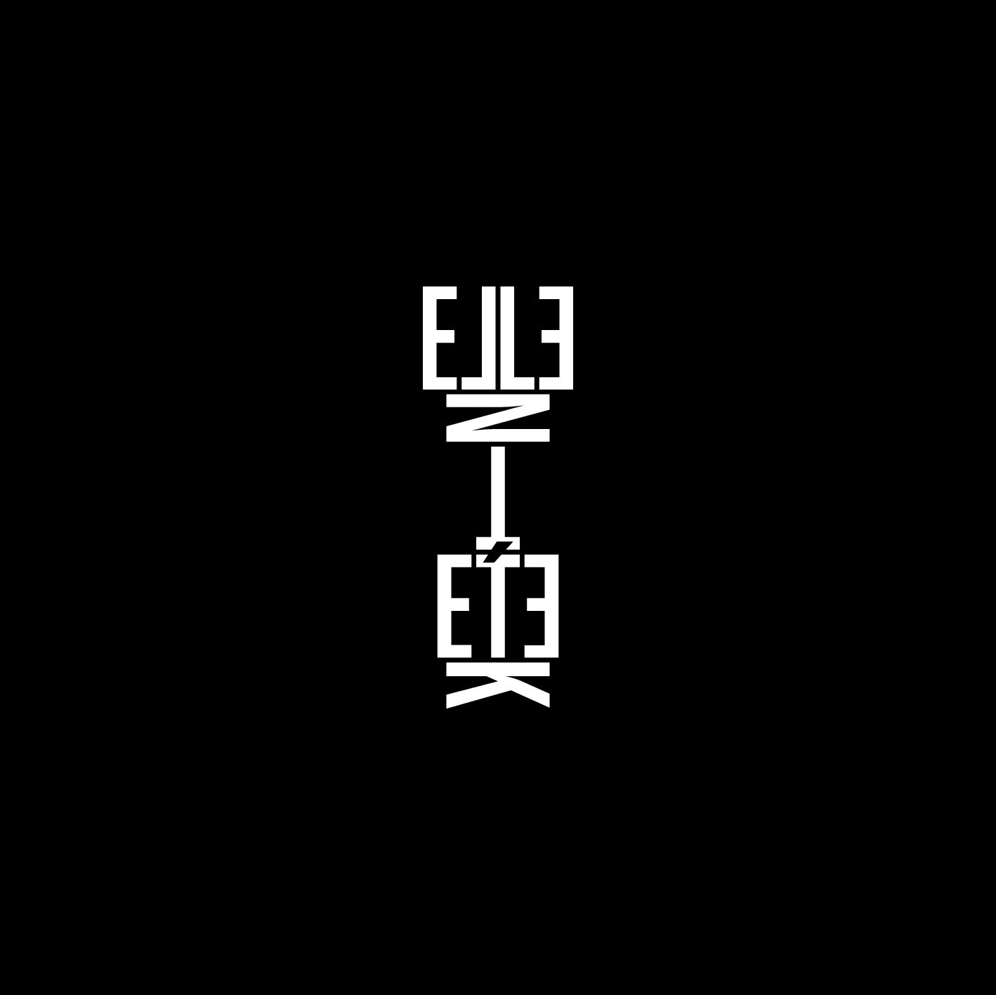 Front cover. Part of project “Oppositions” [RJ 0010]: Experimental booklet design.