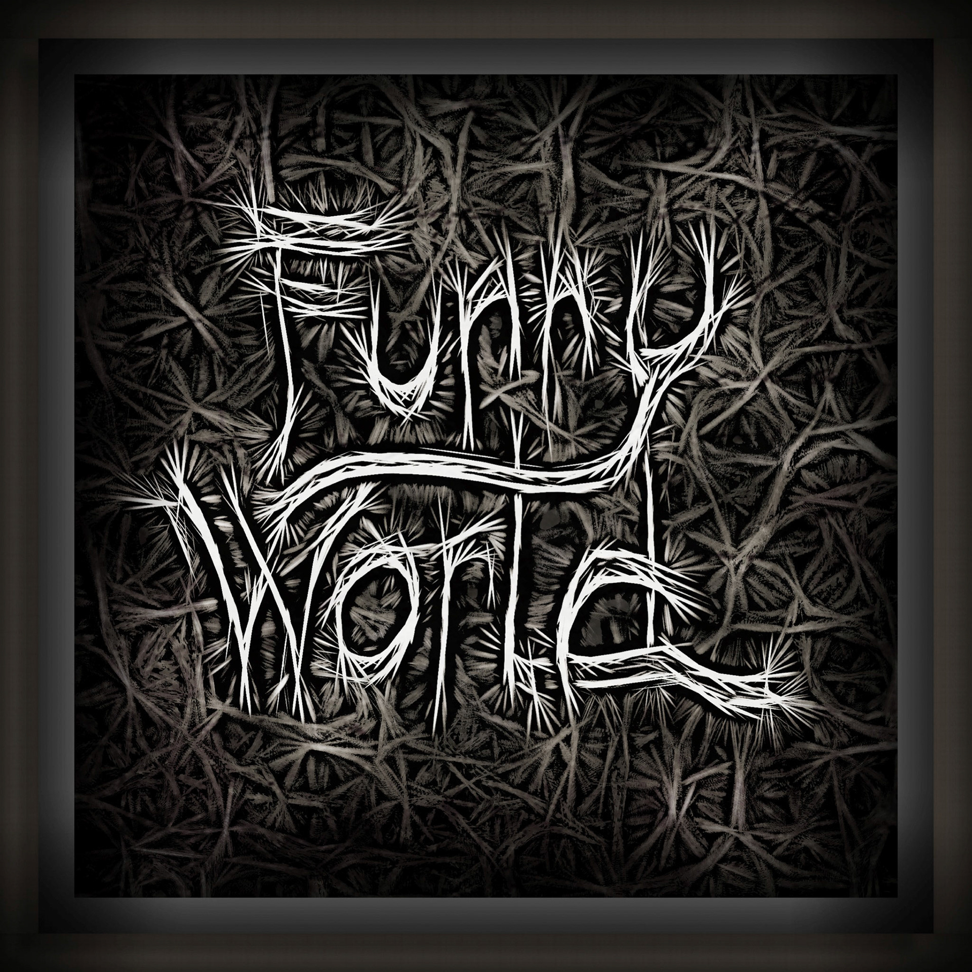 Furry World. Part of project “The Large Text” [RJ 0058]: Various graphics featuring letters and short texts.