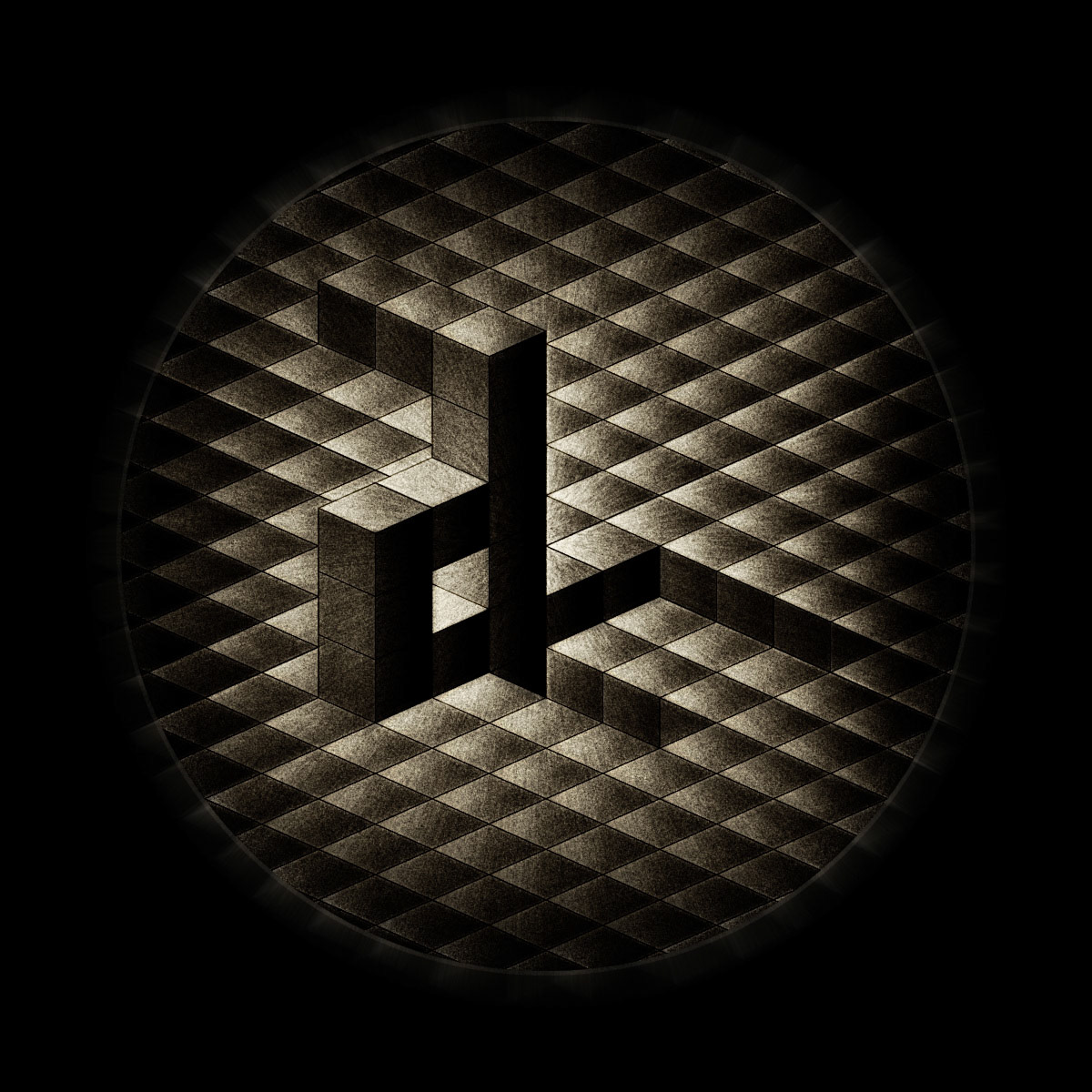 “ah” ligature. Part of project “FontFront Letters” [RJ 0047]: Typographic design.