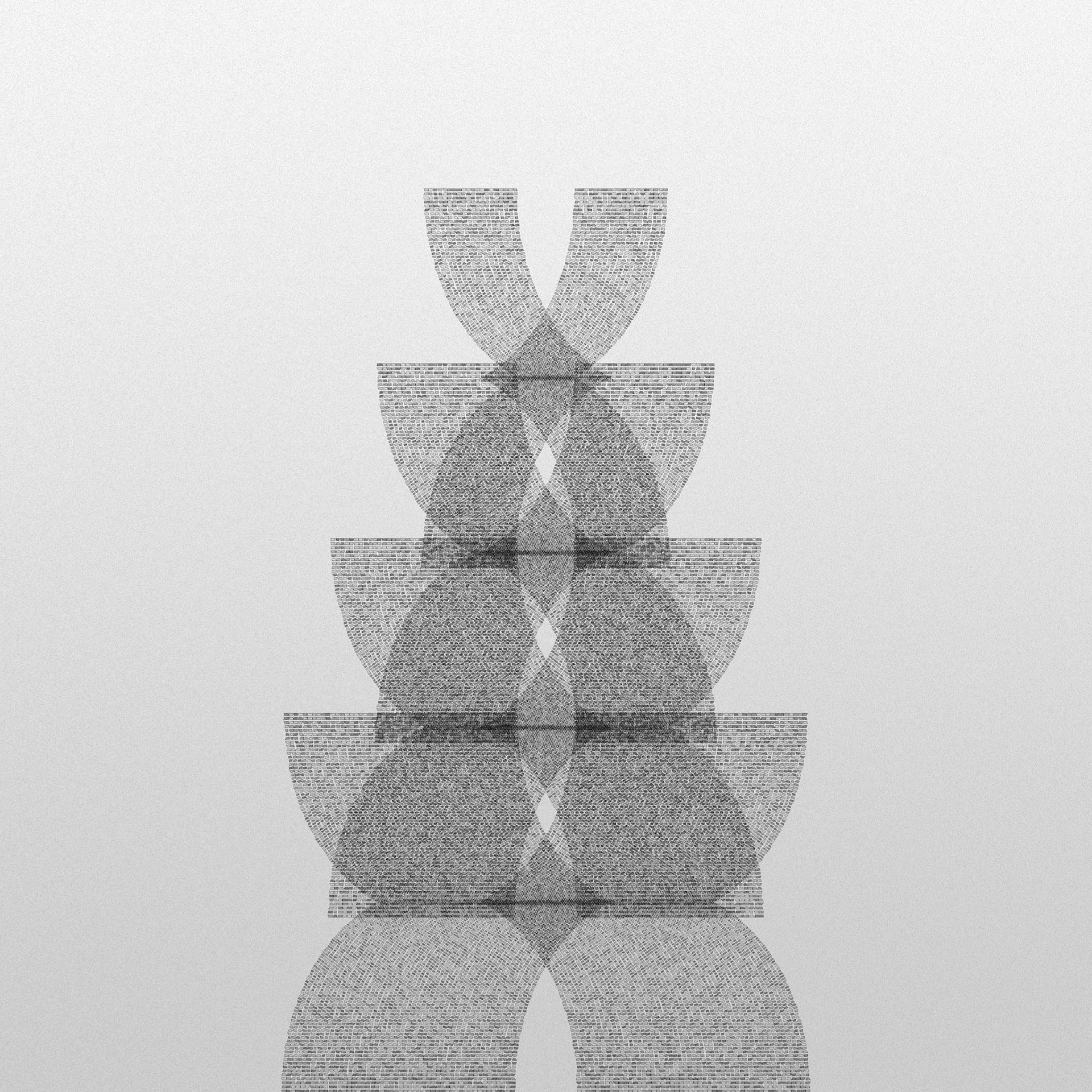 Megawell. Part of project “Vegetative” [RJ 0077]: Experimental generative ornamental drawings.