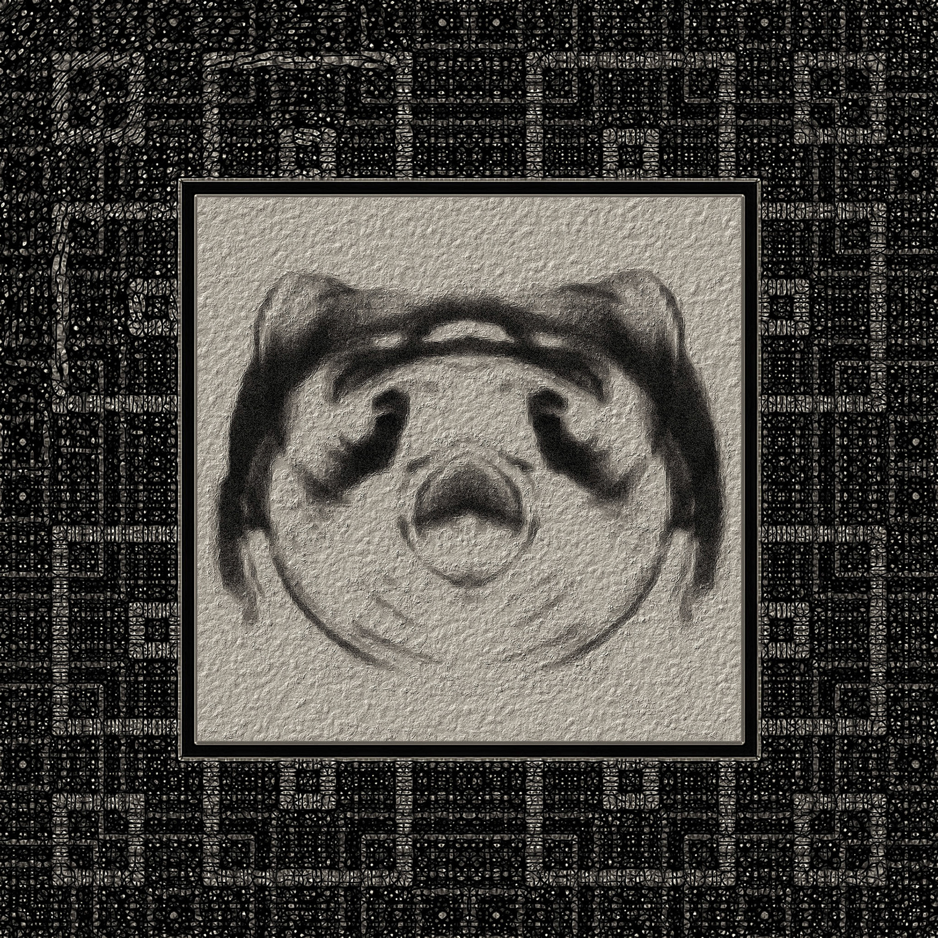 No. 4. Part of project “Daemons of Desolation” [RJ 0075]: Experimental drawings about some imaginary creatures.